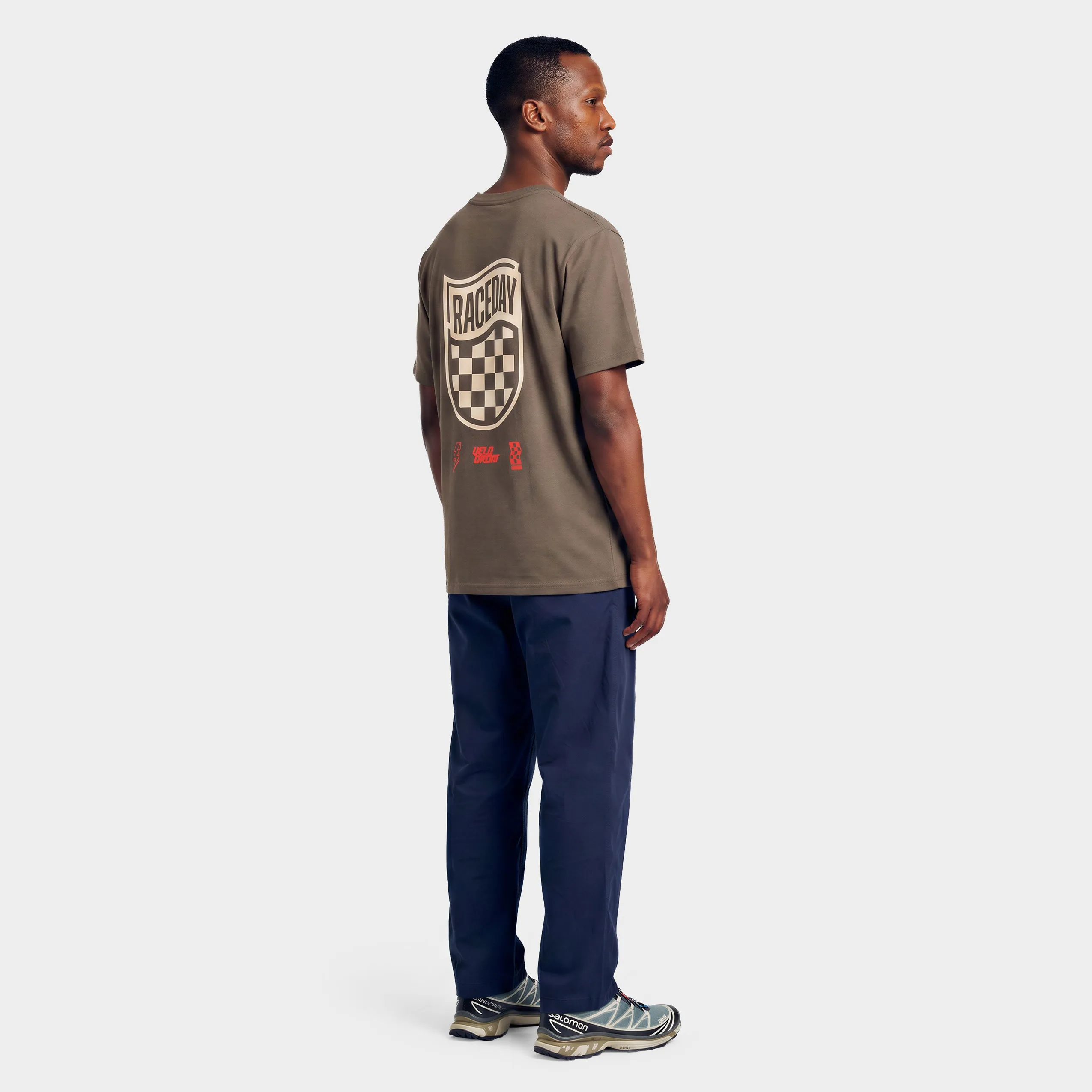 VELODROM Raceday 4.0 Tshirt - Mocha - Image 2