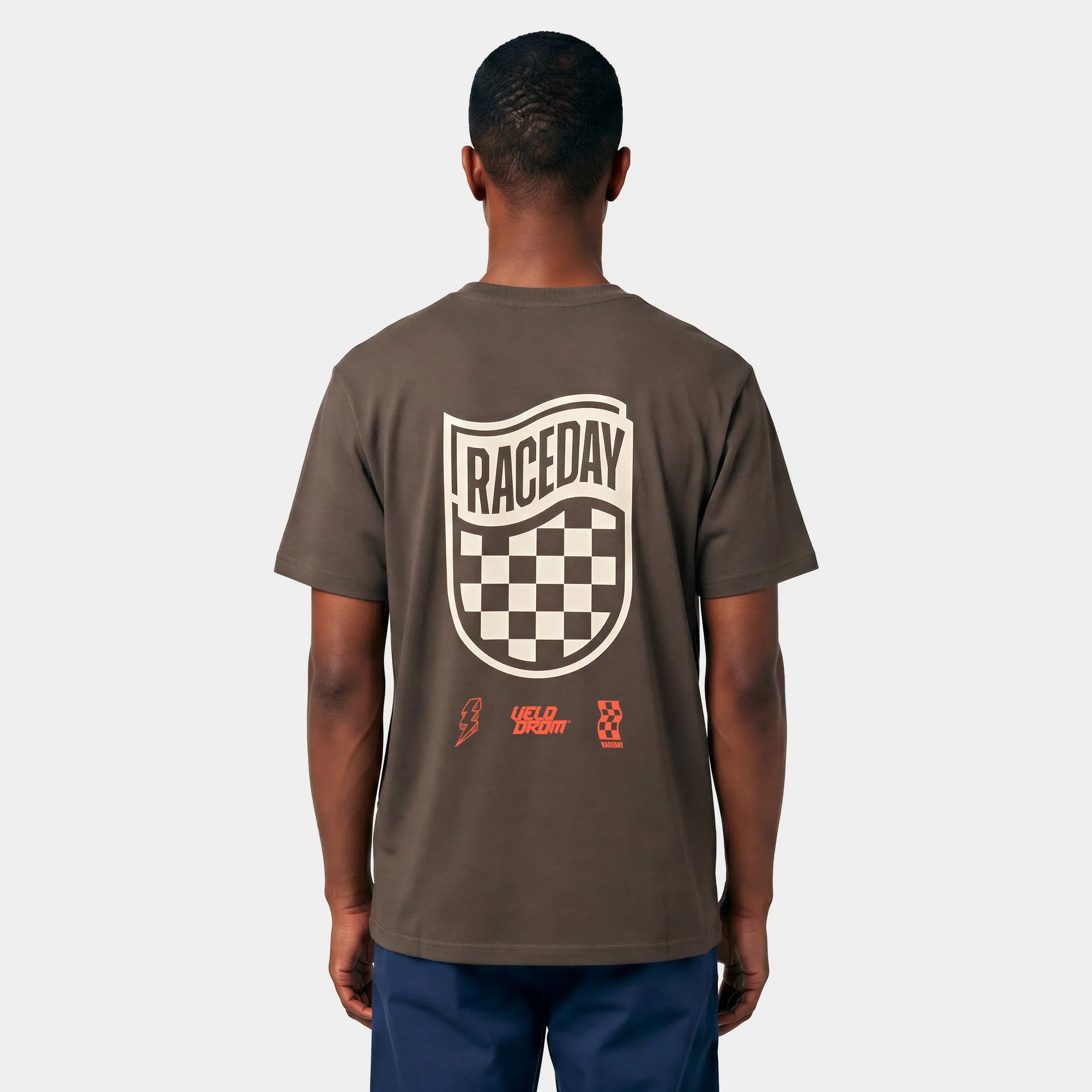 VELODROM Raceday 4.0 Tshirt - Mocha - Image 3
