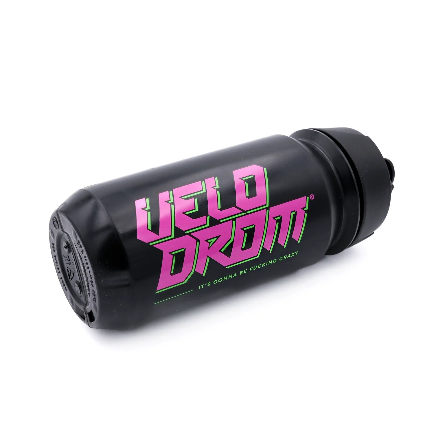 VELODROM RaceDay Bidon - Black/Fluor Green - Image 3