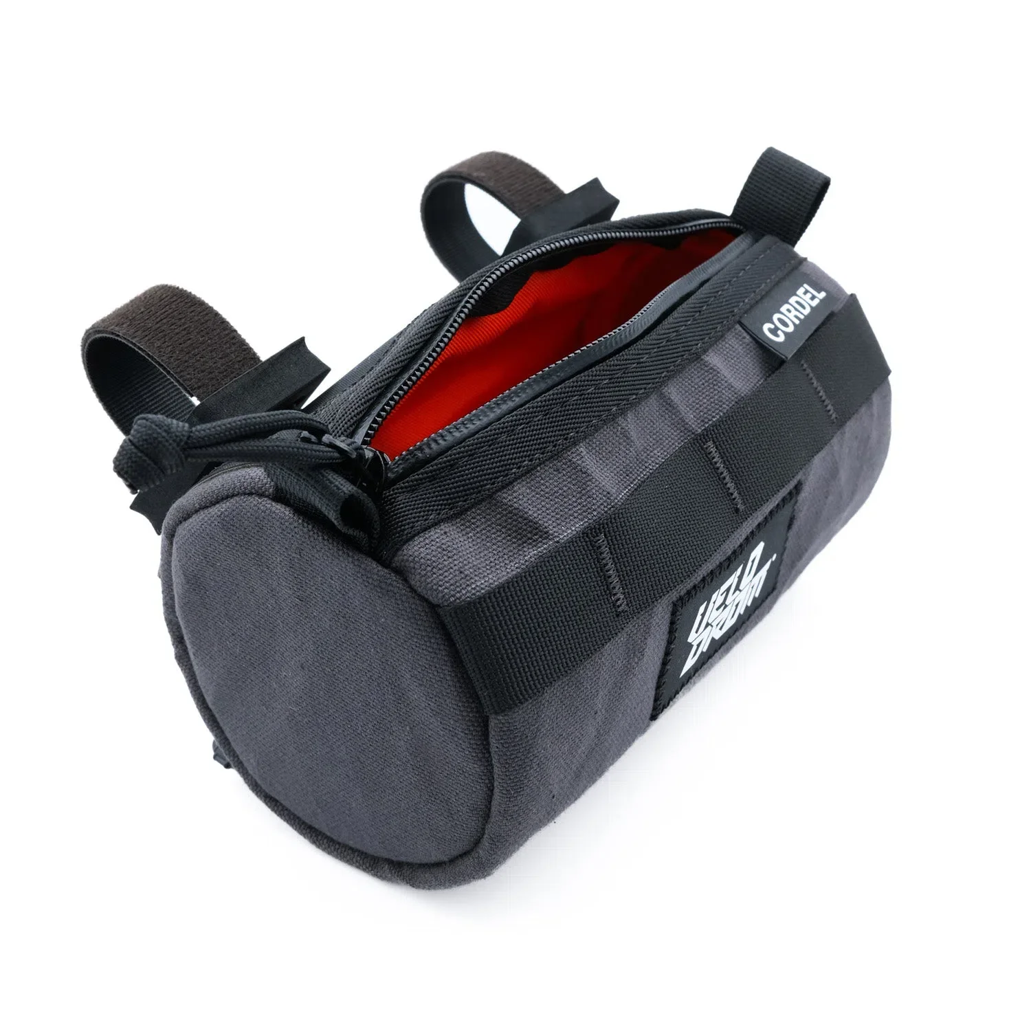 VELODROM RaceDay by Cordel Durum Mini Handlebar Bag - Grey - Image 3