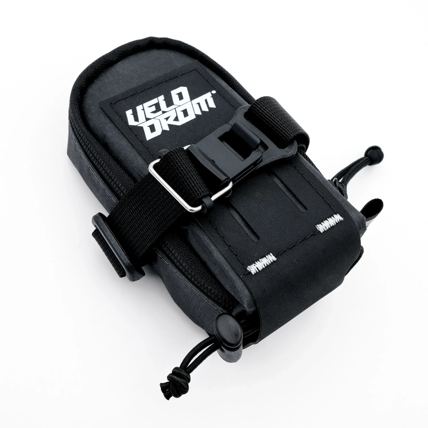 VELODROM RaceDay by Cordel Saddle Bag - Heavy Graphic Black/White - Image 3