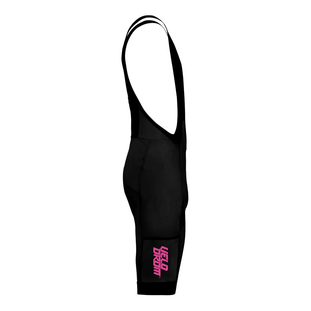 VELODROM RaceDay Cargo Bib Shorts 2.0 - Black/Fluor Graphics - Image 2