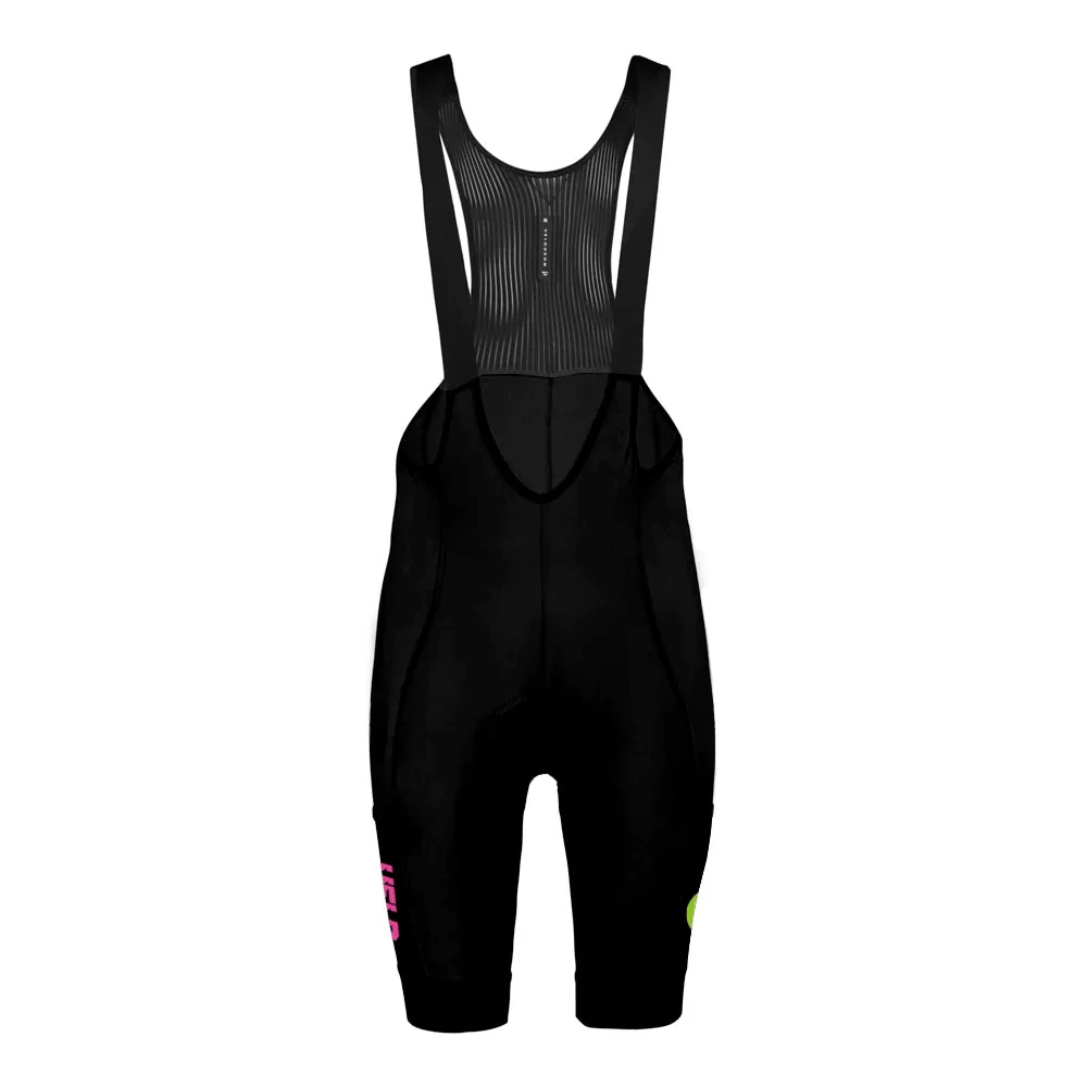 VELODROM RaceDay Cargo Bib Shorts 2.0 - Black/Fluor Graphics - Image 4