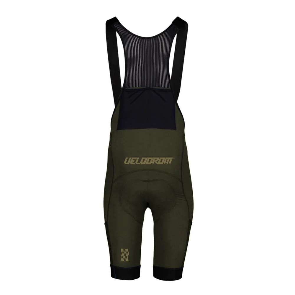 VELODROM RaceDay Cargo Bib Shorts 2.0 - Olive Green