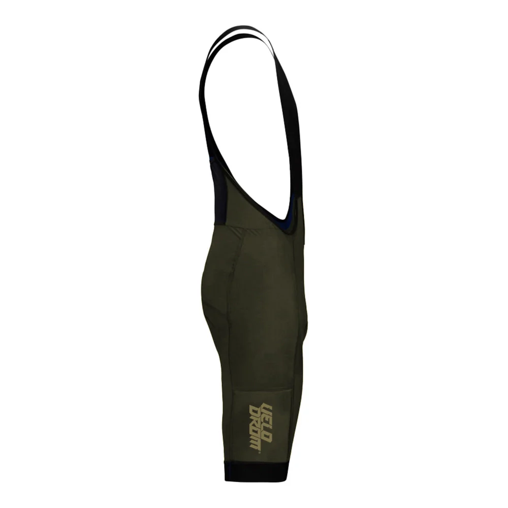 VELODROM RaceDay Cargo Bib Shorts 2.0 - Olive Green - Image 2