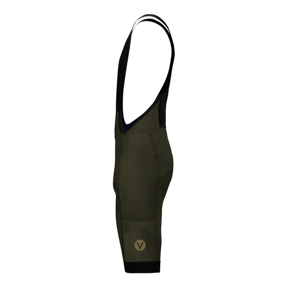 VELODROM RaceDay Cargo Bib Shorts 2.0 - Olive Green - Image 3