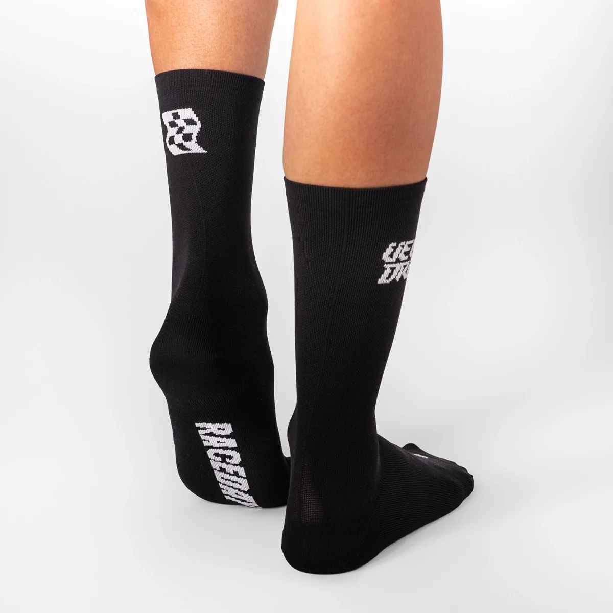 VELODROM RaceDay Logo Cycling Socks - Black - Image 4