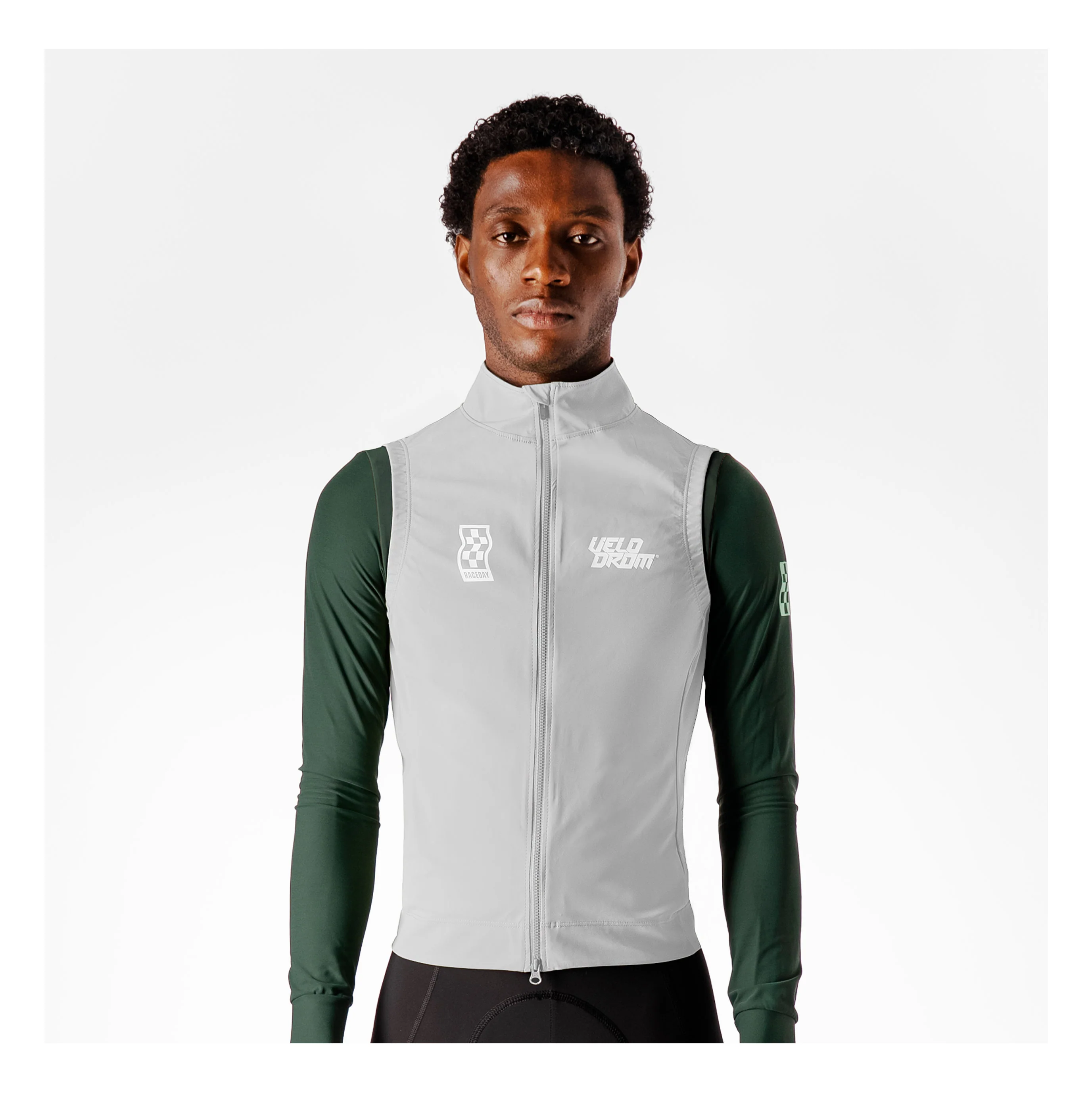 VELODROM RaceDay Light Gilet 3.0 - Fade Grey