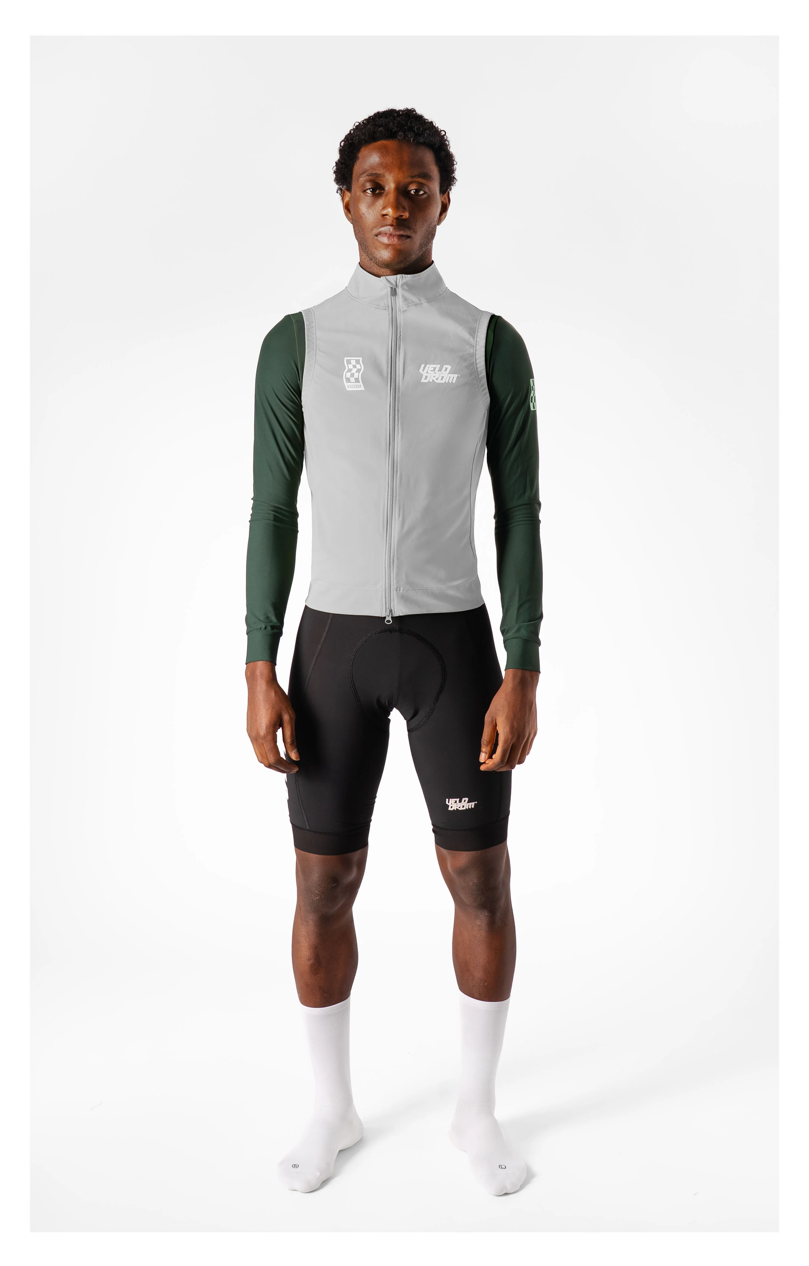 VELODROM RaceDay Light Gilet 3.0 - Fade Grey - Image 2