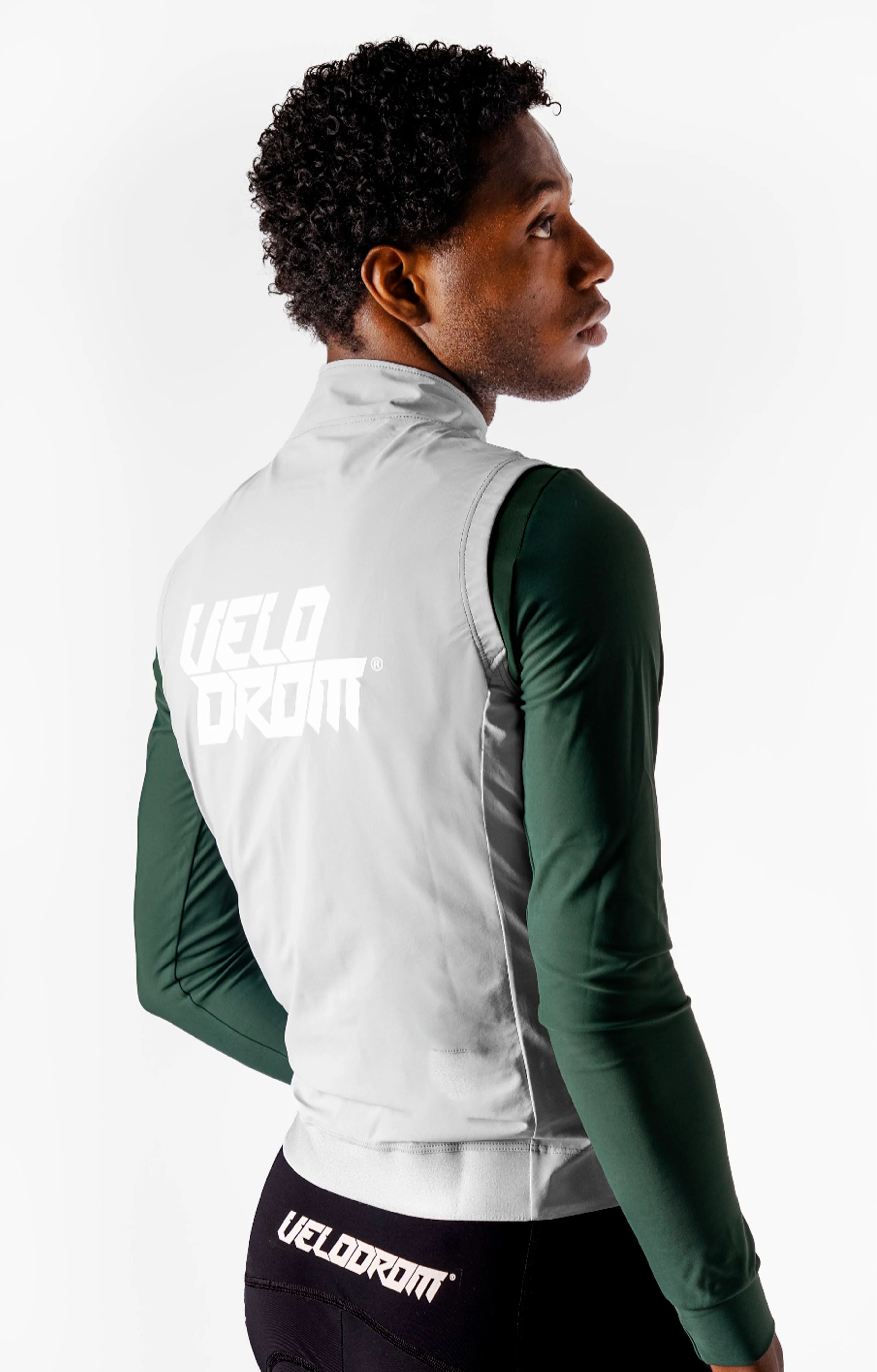 VELODROM RaceDay Light Gilet 3.0 - Fade Grey - Image 3