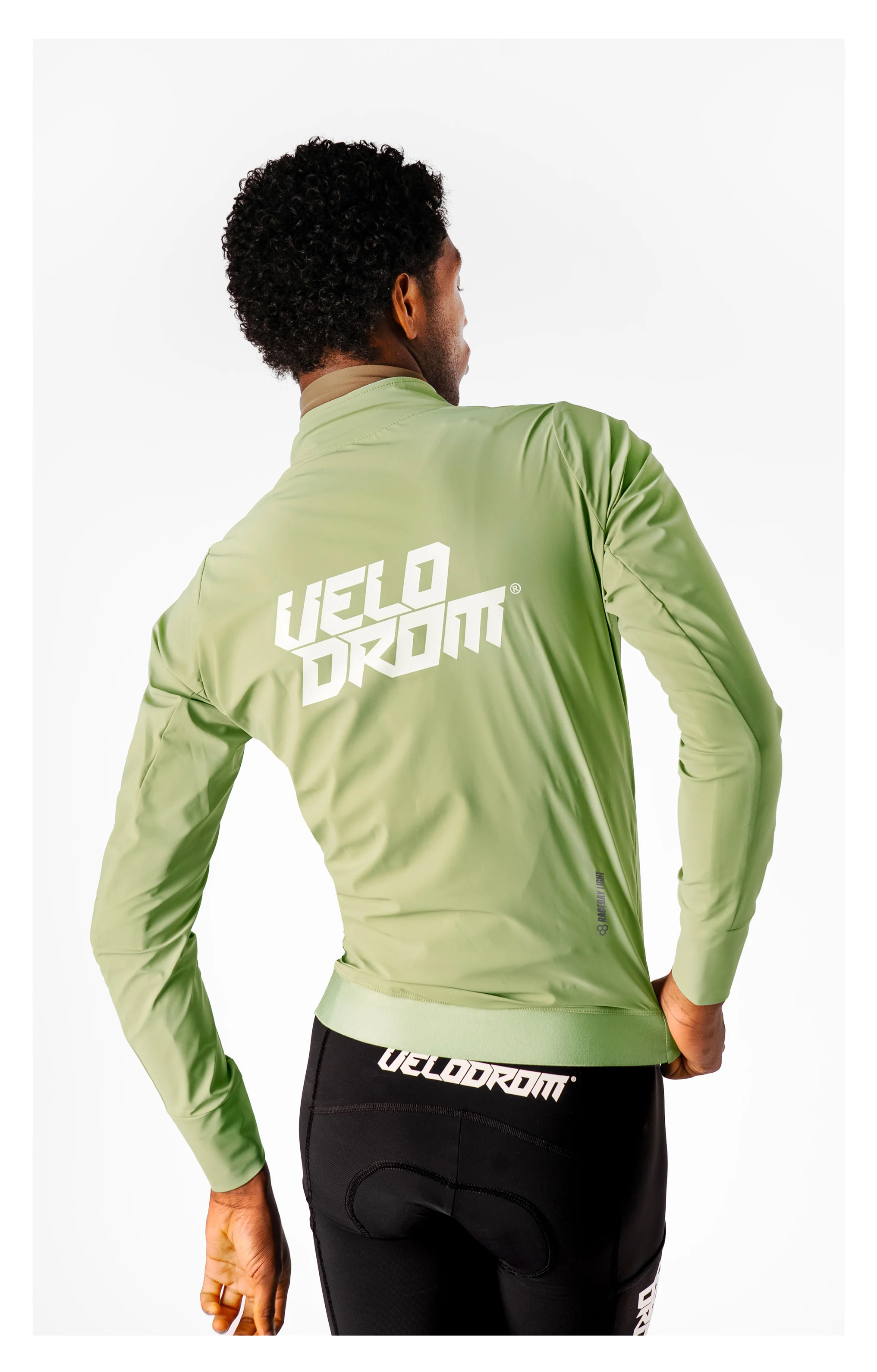 VELODROM RaceDay Light Jacket 3.0 - Fade Green - Image 2