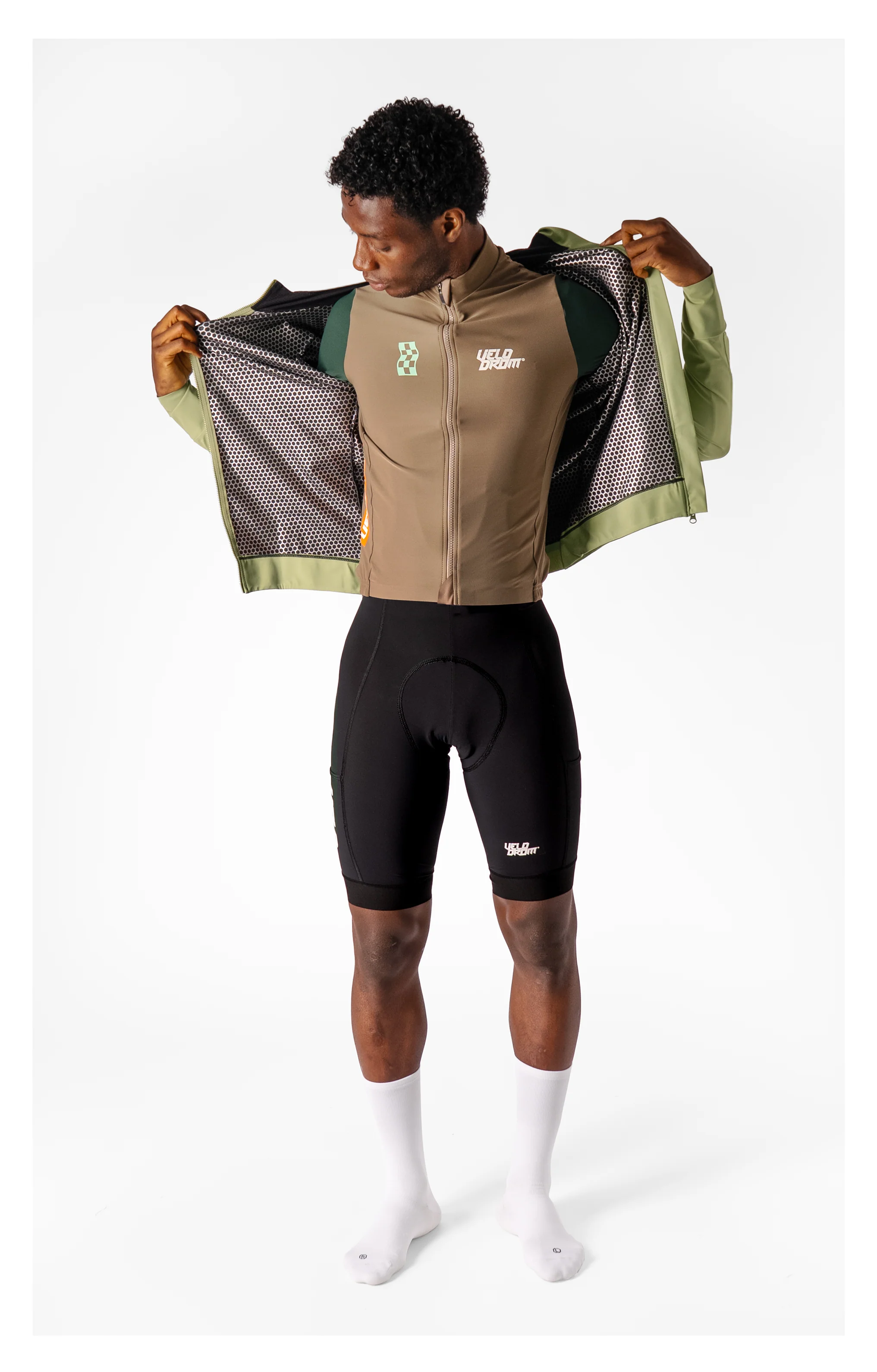 VELODROM RaceDay Light Jacket 3.0 - Fade Green - Image 5