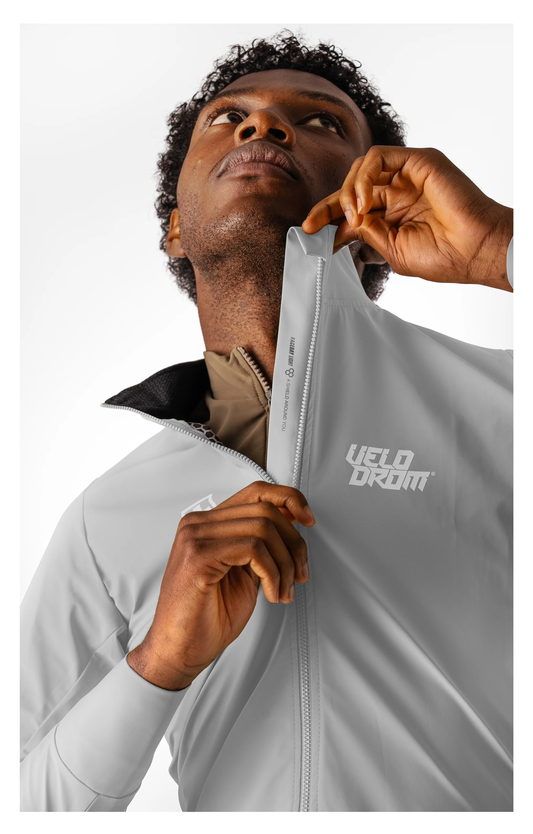 VELODROM RaceDay Light Jacket 3.0 - Fade Grey - Image 4