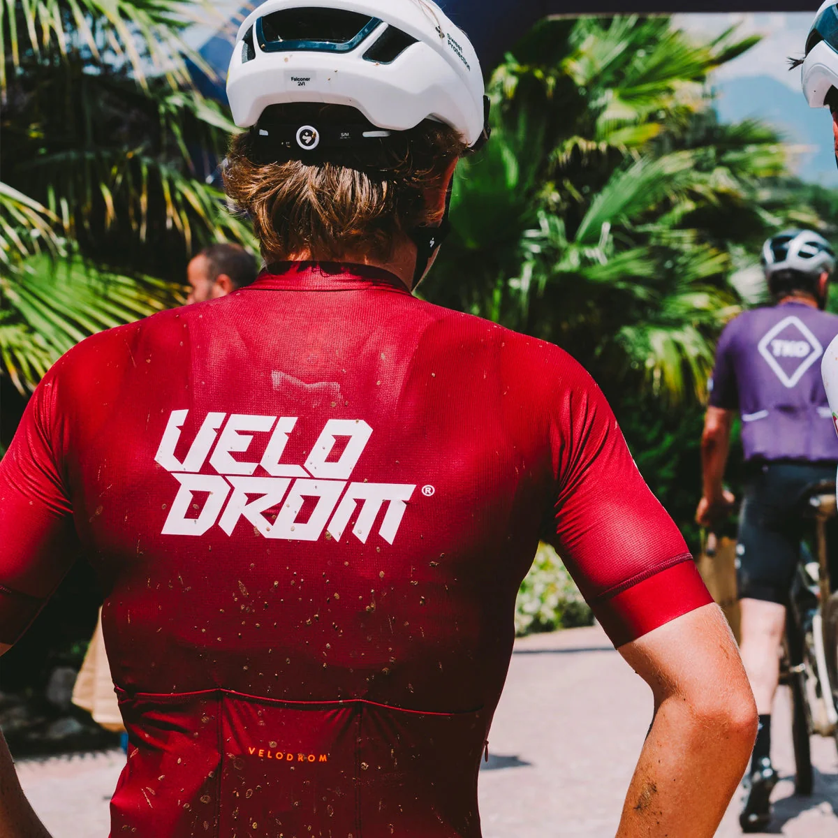 Velodrom Raceday Jersey - Light Burgundy Late Drop - Image 3