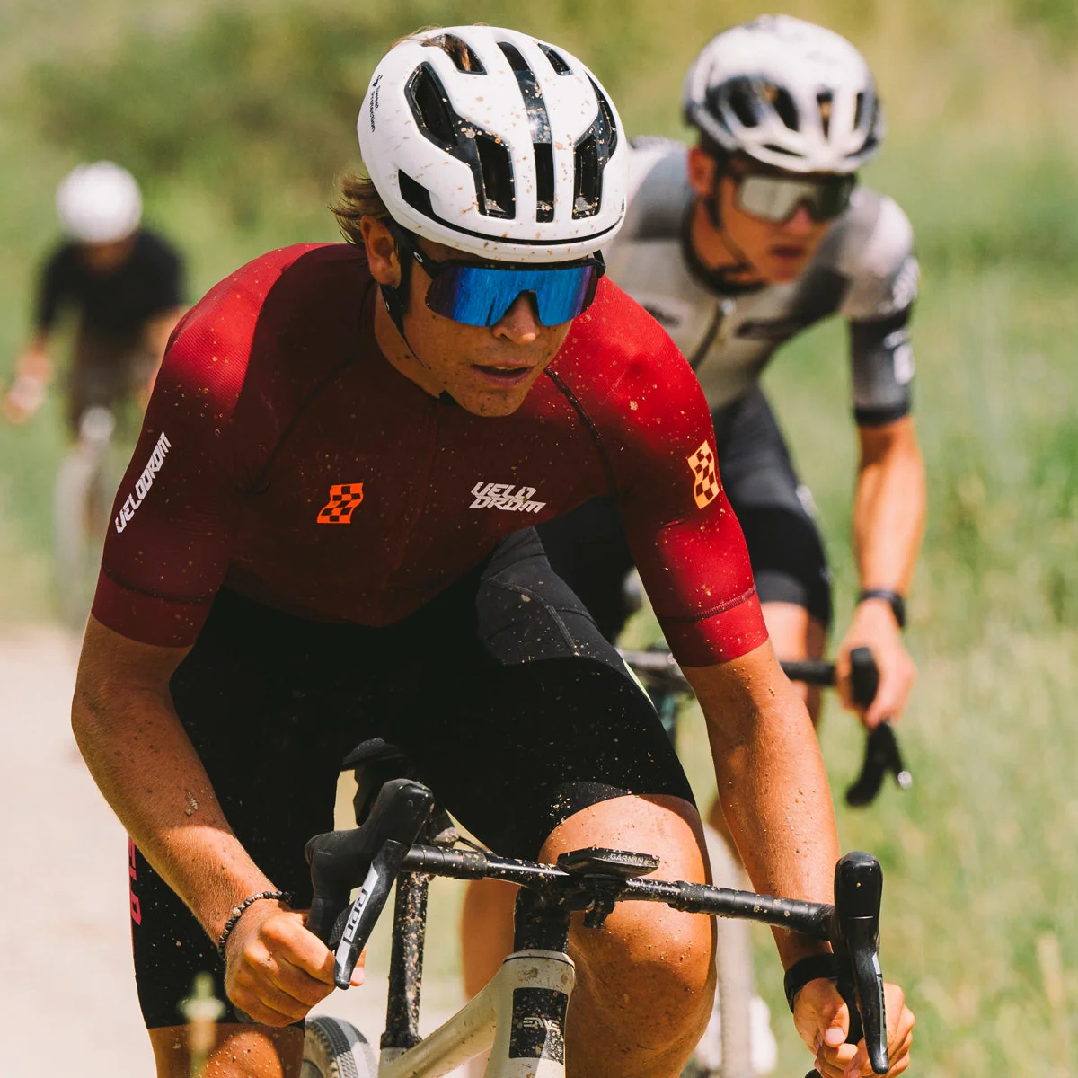 Velodrom Raceday Jersey - Light Burgundy Late Drop - Image 4