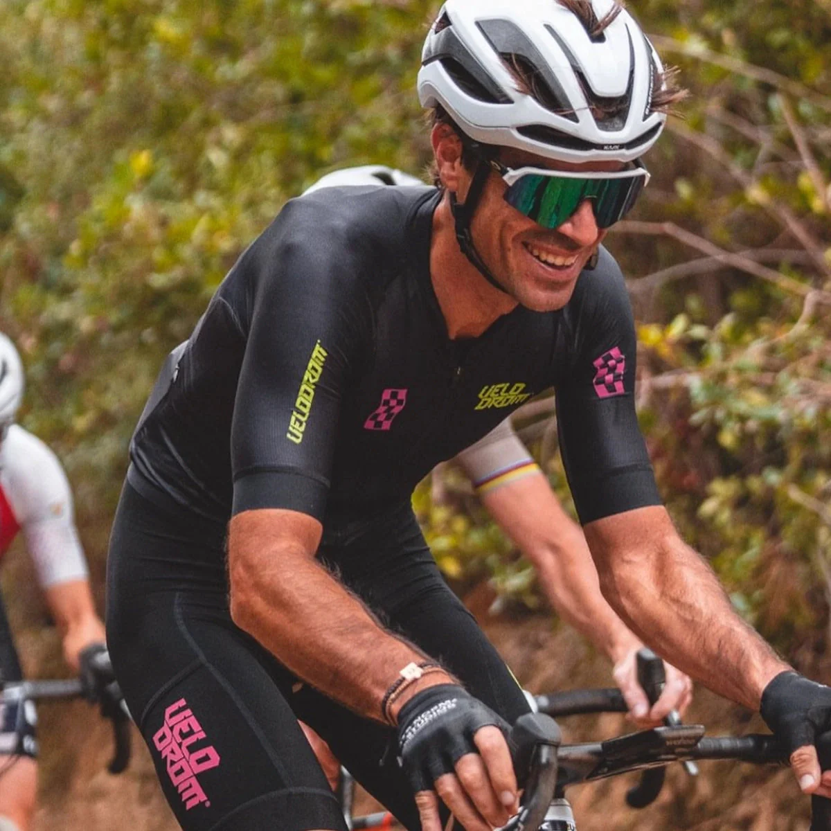 VELODROM RaceDay 1.0 Jersey - Black/Fluor Graphics - Image 3
