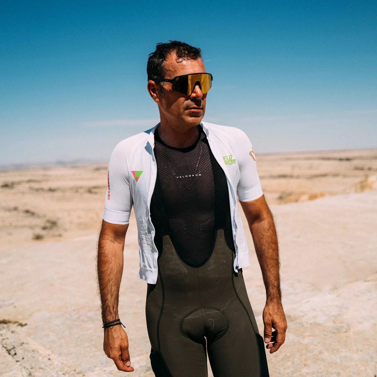 VELODROM RaceDay Jersey - White/Fluor Pink - Image 4