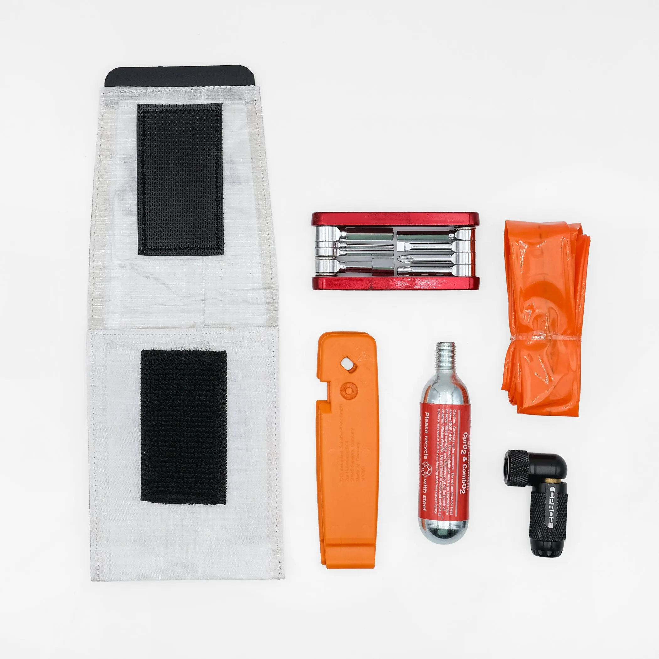 VELODROM RaceDay Micro Saddle Ripstop Bag - White - Image 2