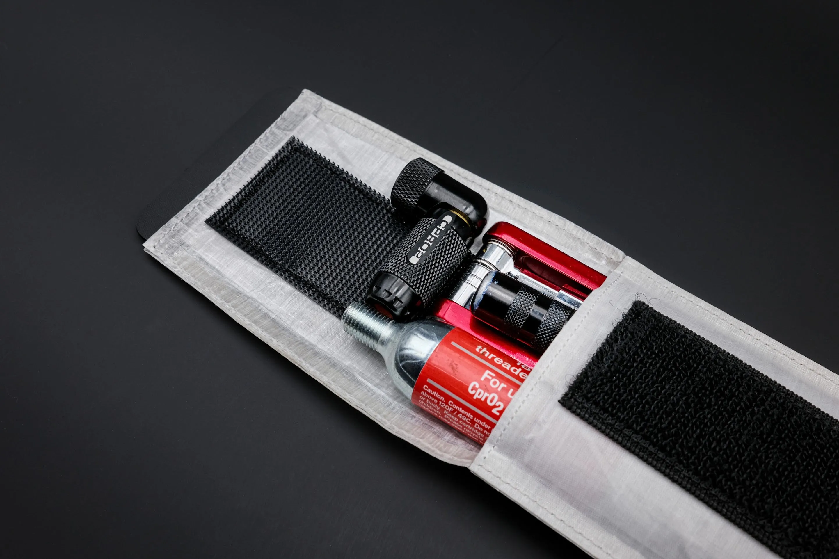 VELODROM RaceDay Micro Saddle Ripstop Bag - White - Image 6