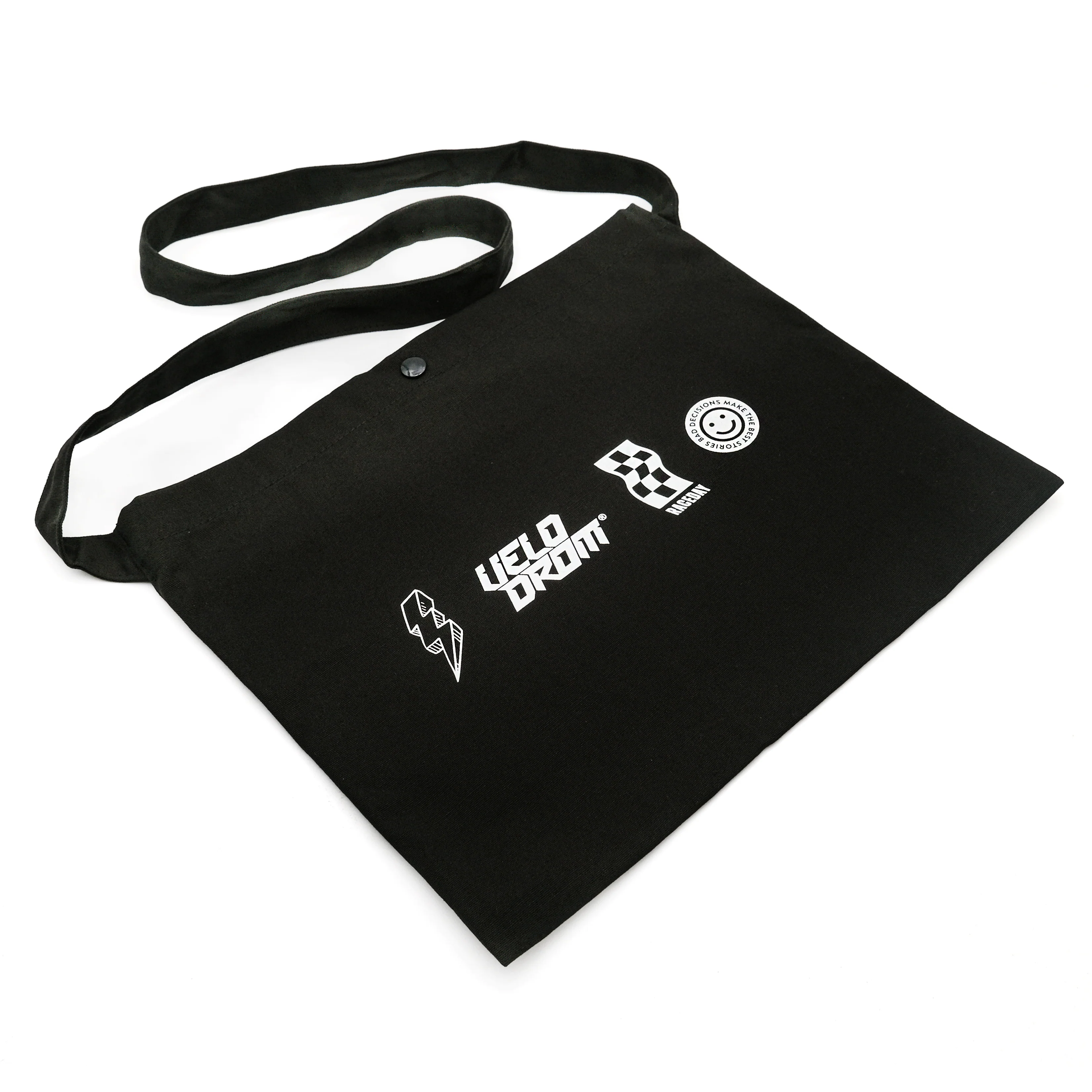 VELODROM Raceday Musette - Black/White - Image 3