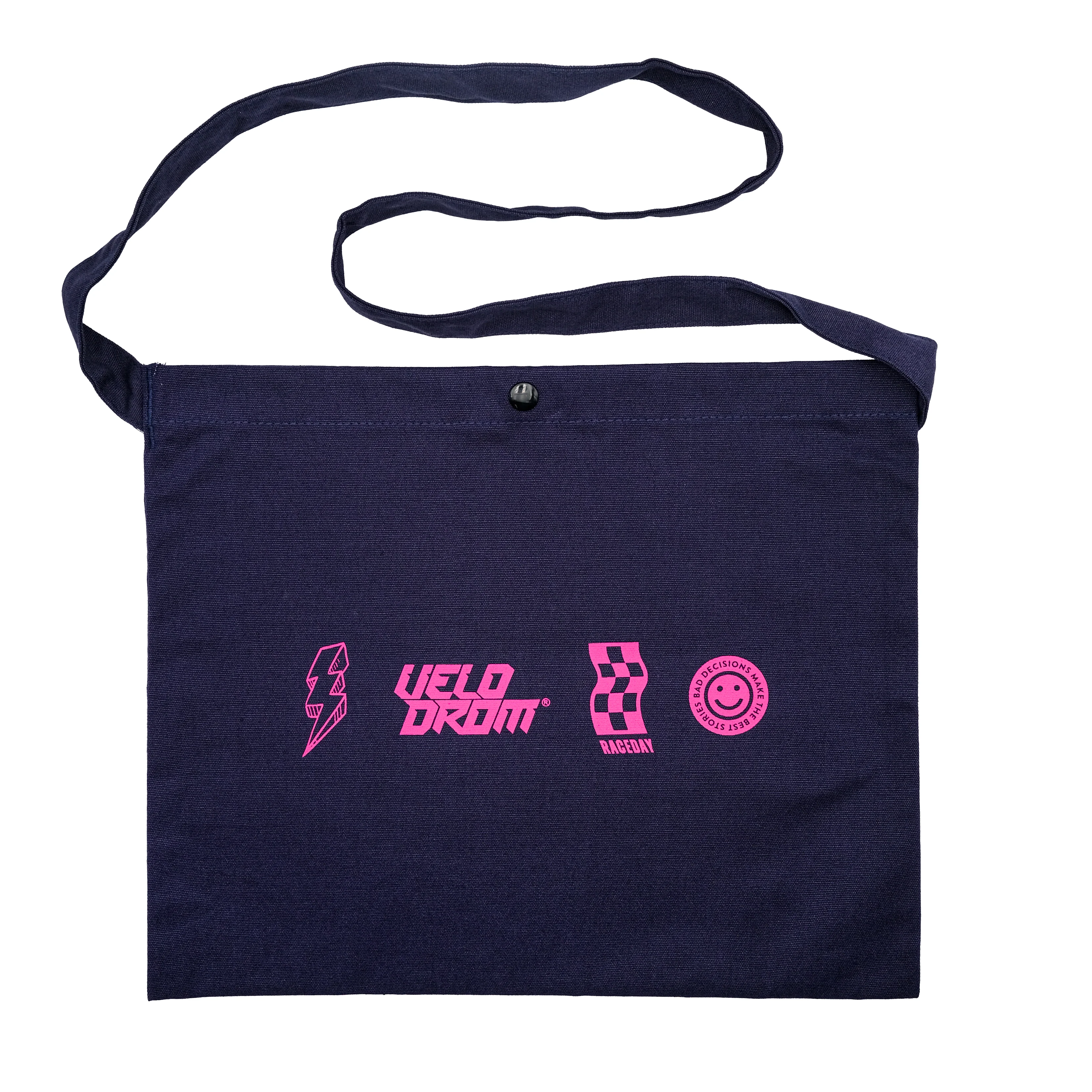 VELODROM Raceday Musette - Navy/Pink - Image 2