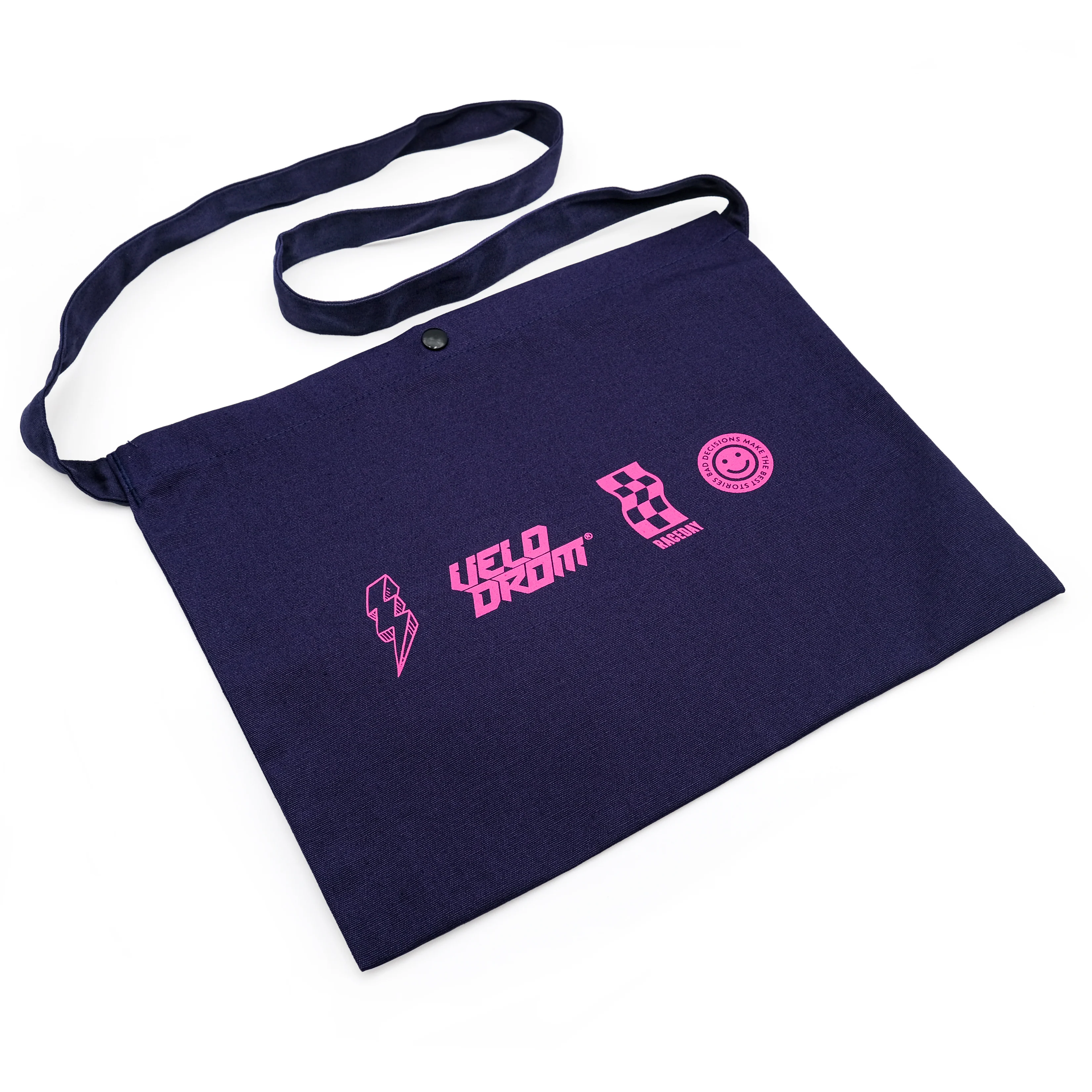VELODROM Raceday Musette - Navy/Pink - Image 3