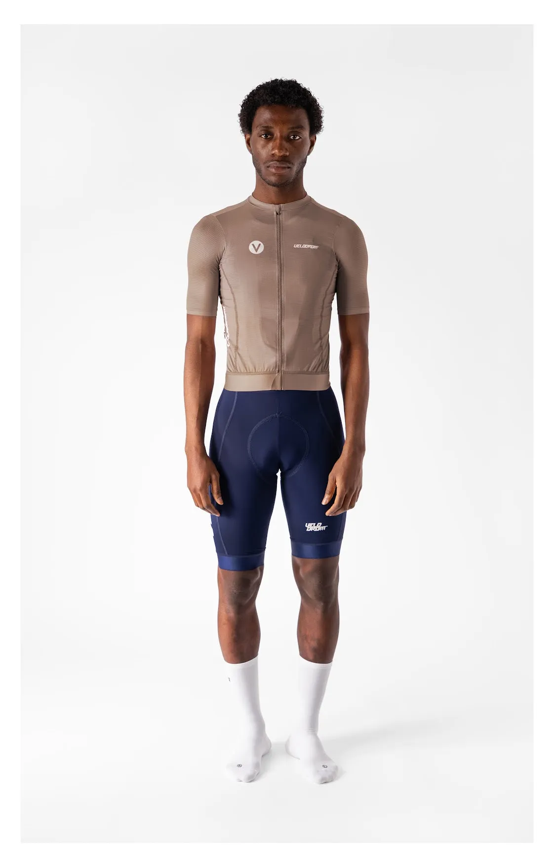 VELODROM RaceDay Subtle 3.0 Cycling Jersey - Mocka/White - Image 3