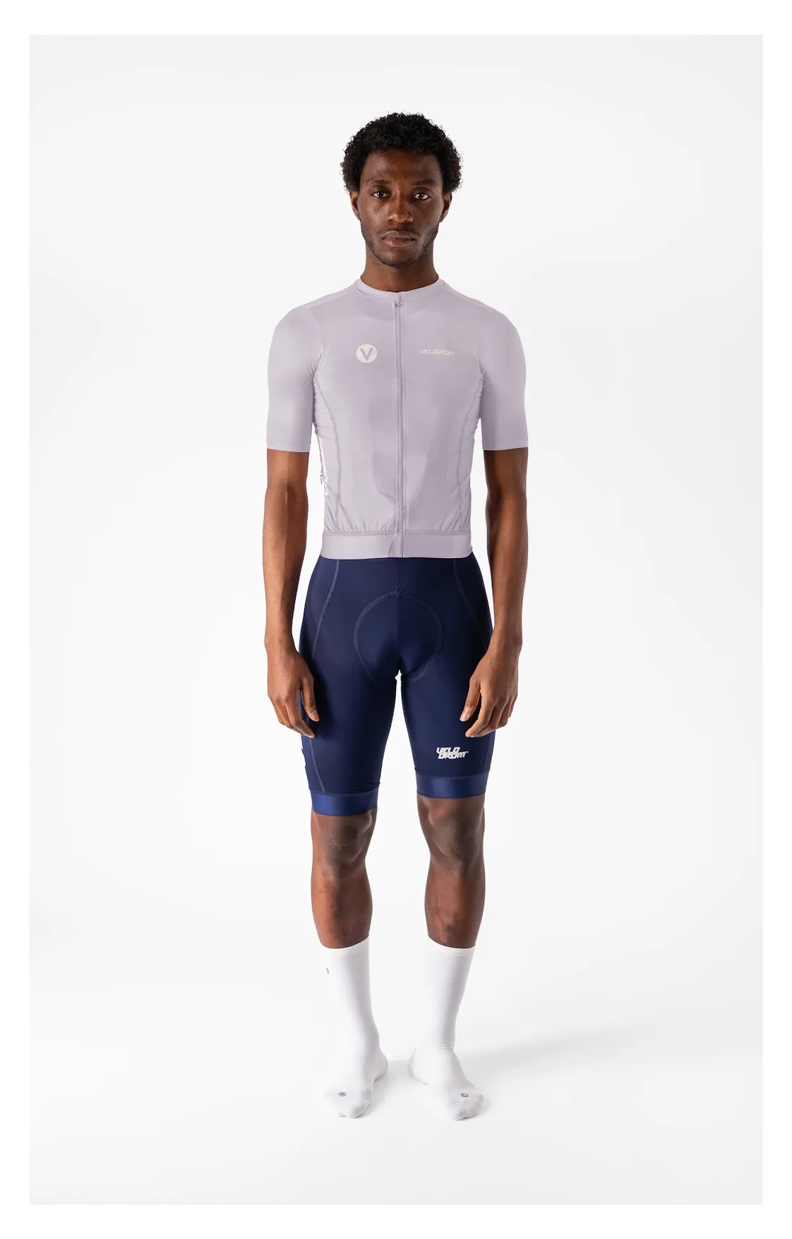 VELODROM RaceDay Subtle 3.0 Cycling Jersey - Orchid/White - Image 3