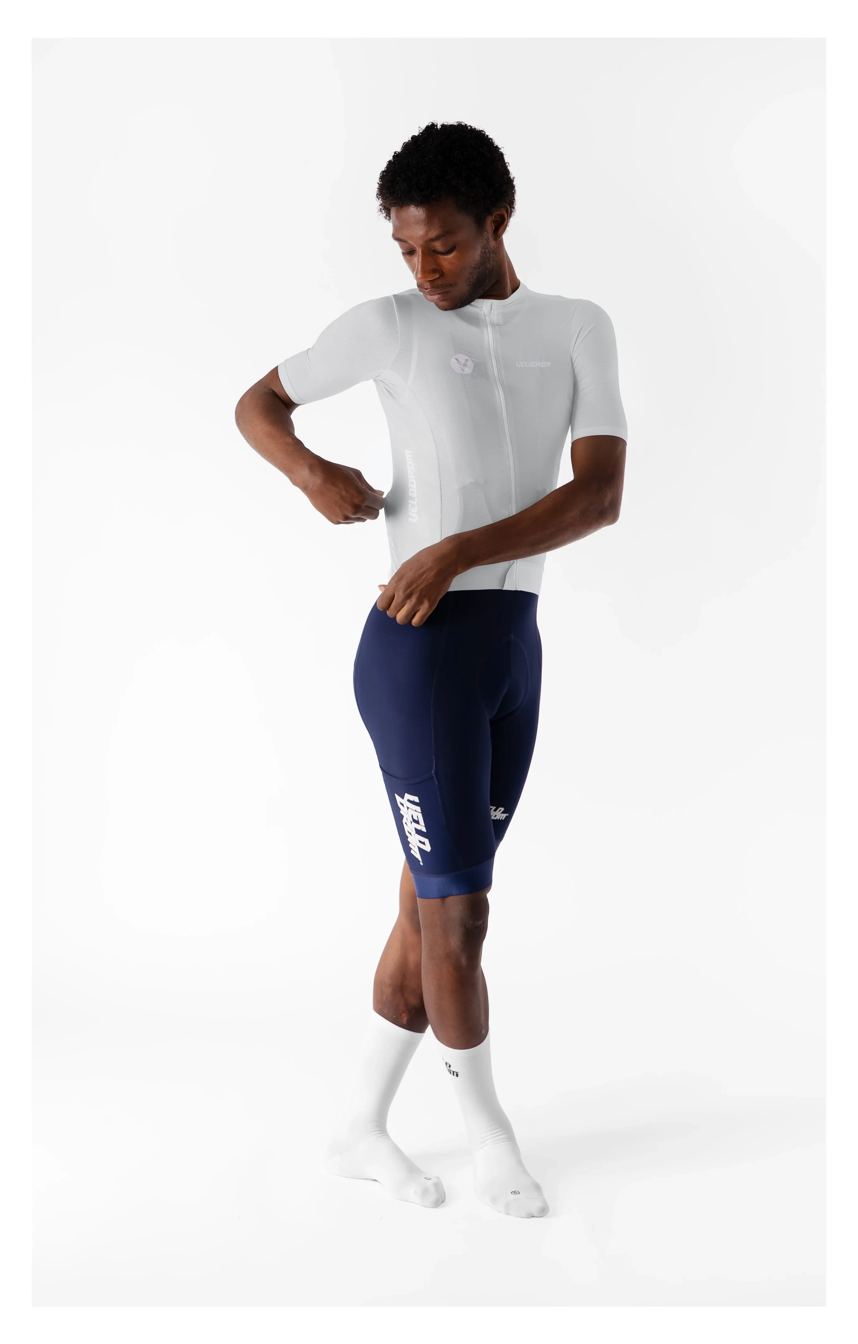 VELODROM RaceDay Subtle 3.0 Cycling Jersey - Star White - Image 4