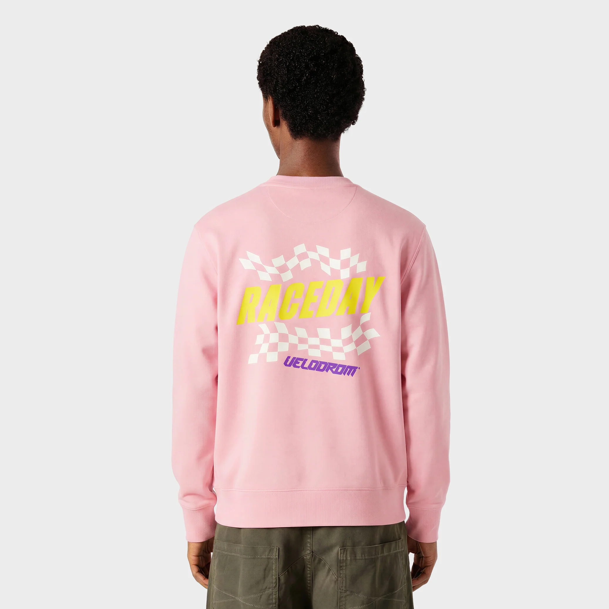 VELODROM Raceday Sweatshirt - Pink/Yellow/Purple - Image 2