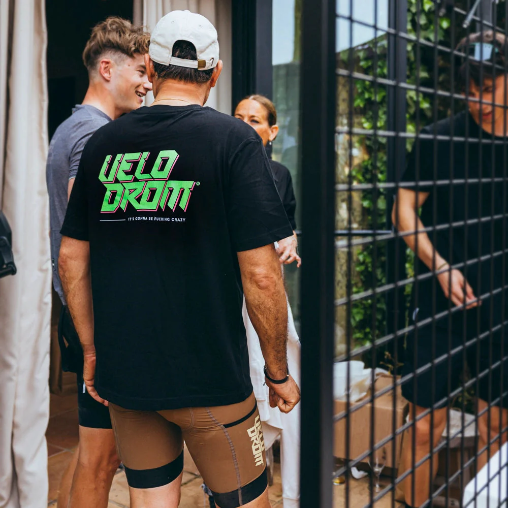 VELODROM RaceDay Tshirt - Black/Fluor Green - Image 3