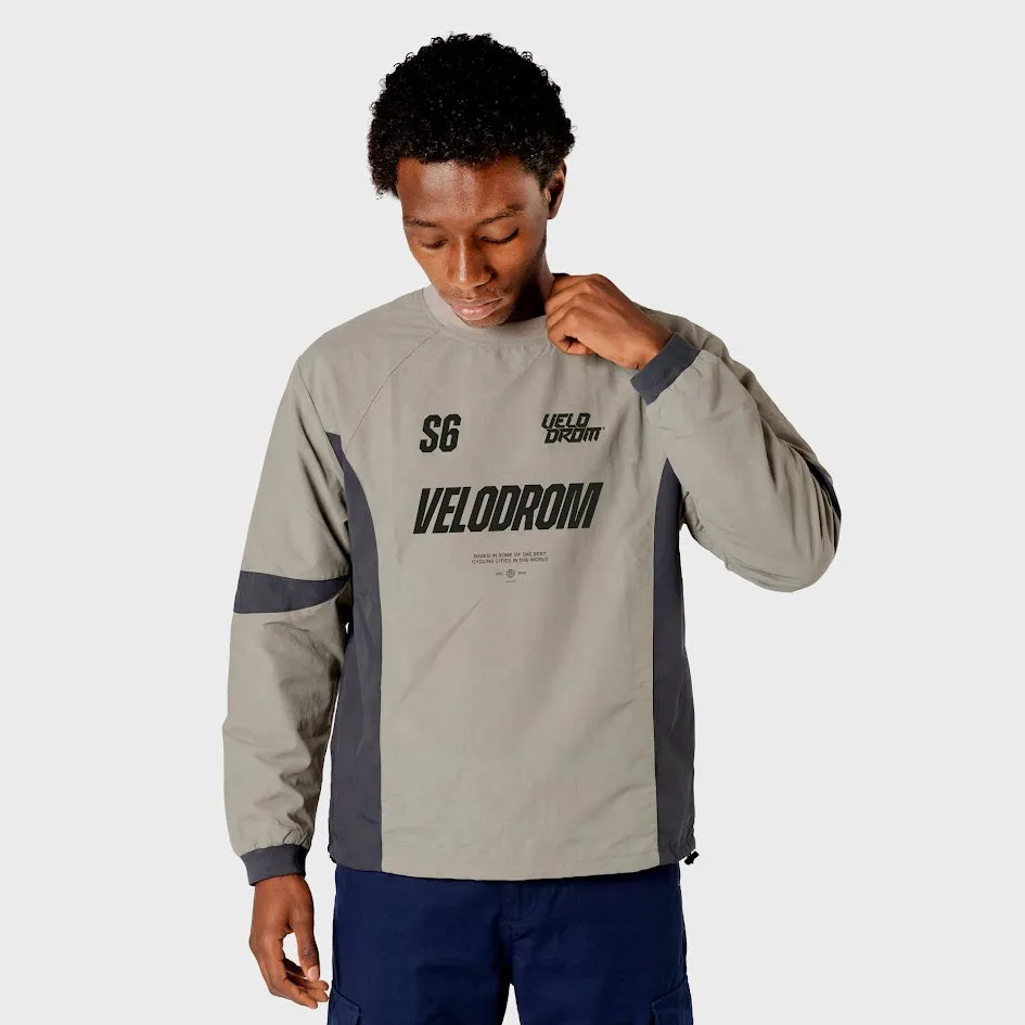 VELODROM S6 Collection Technical Sweatshirt - Light Grey - Image 4