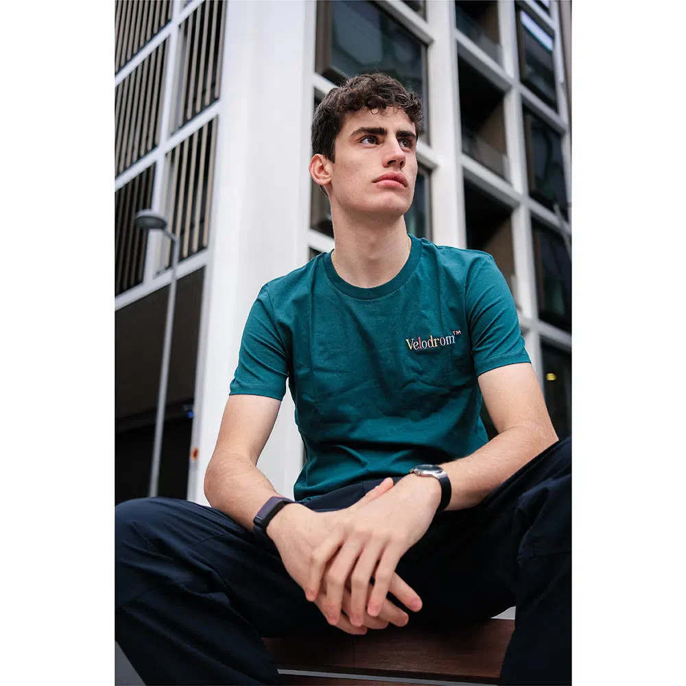 VELODROM Sewn Tshirt - Bottle Green - Image 4