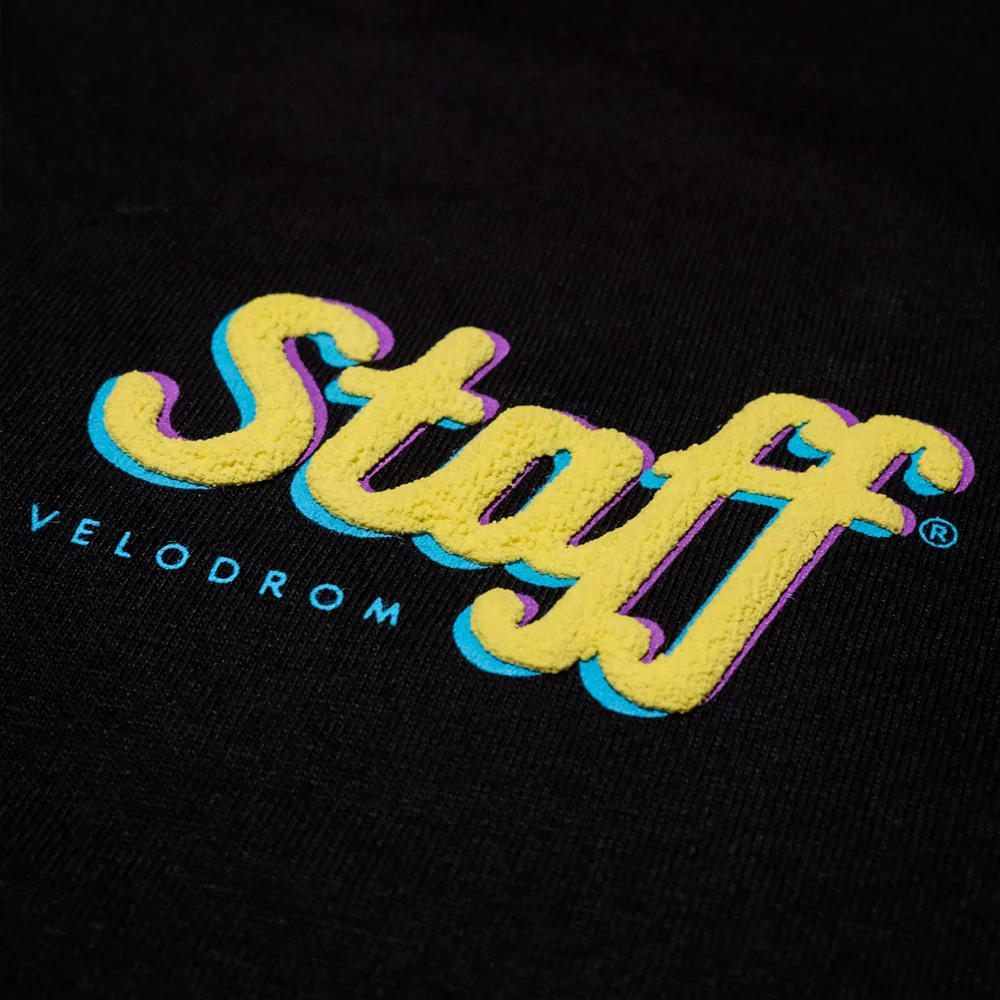 VELODROM Staff Tshirt - Black/Pale Yellow - Image 7