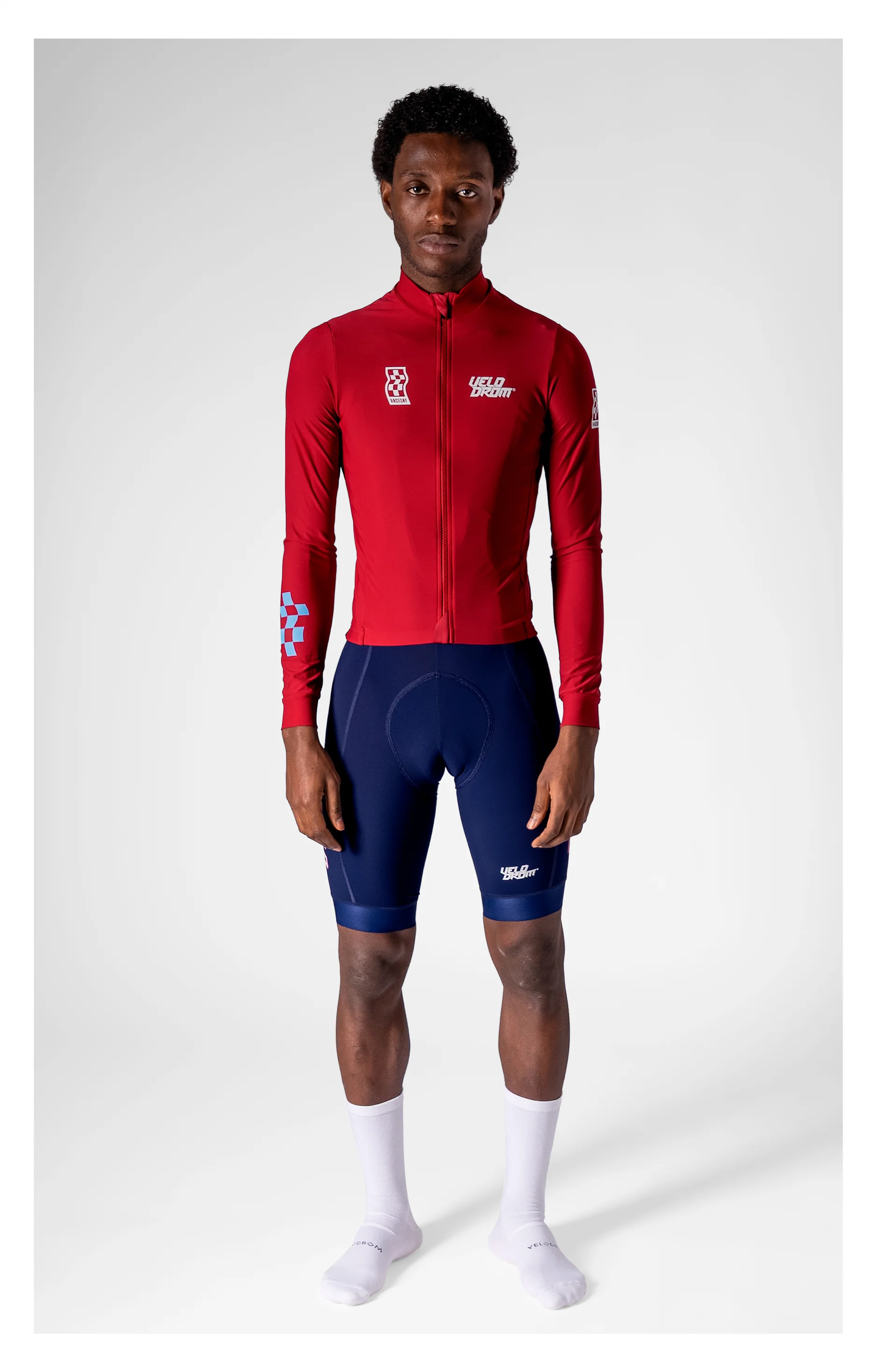 VELODROM RaceDay 3.0 Thermal Long Sleeve Jersey - Burgundy - Image 5