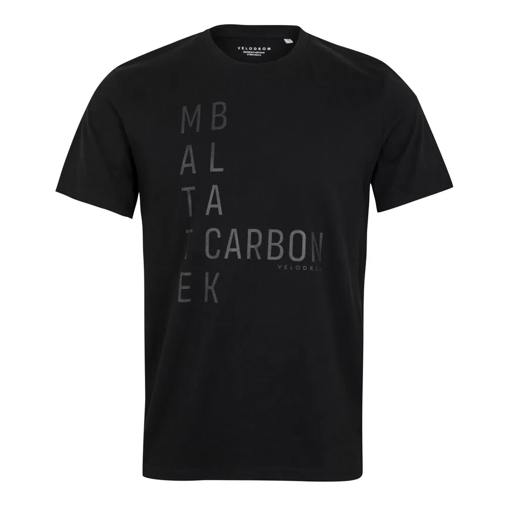 VELODROM Tshirt Matte Black Carbon - Black - Image 3