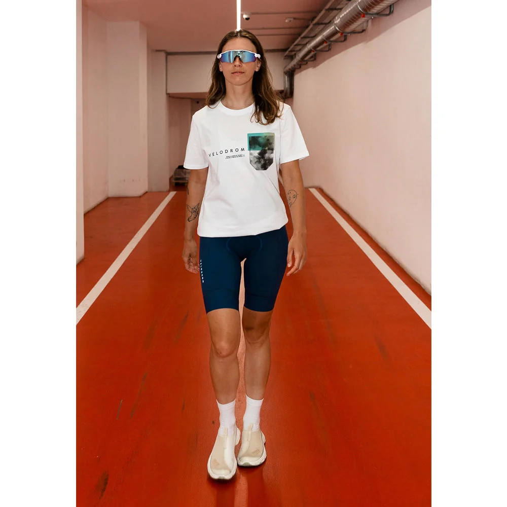 VELODROM Tshirt Pocket Collection - White/ Cloudy Gradient - Image 4
