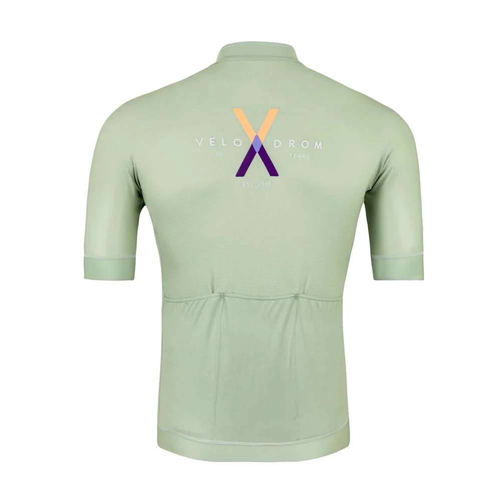 VELODROM VCC 10 Years Jersey - Lime - Image 2