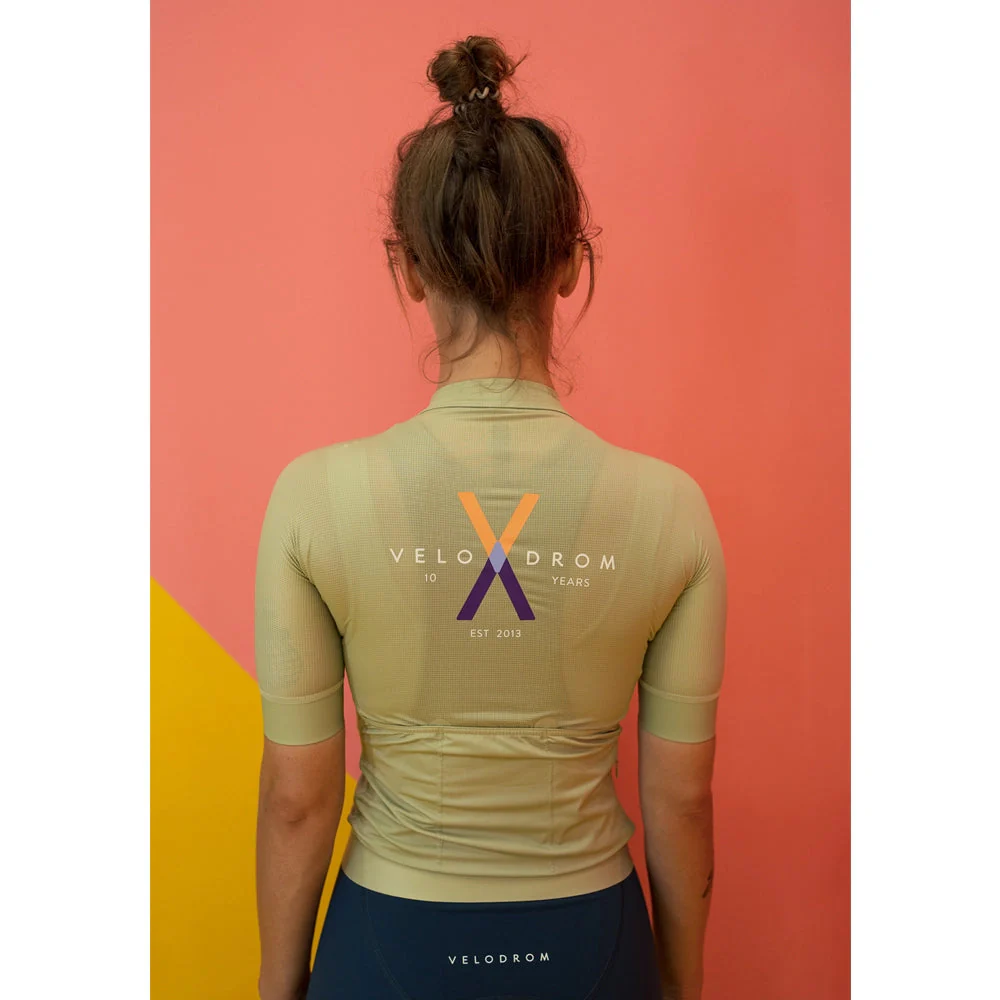 VELODROM VCC 10 Years Jersey - Lime - Image 3