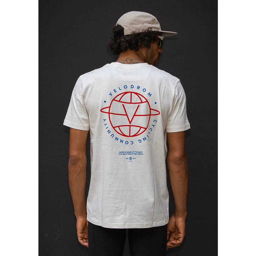 VELODROM VCC Worldwide Tshirt - Sand - Image 4