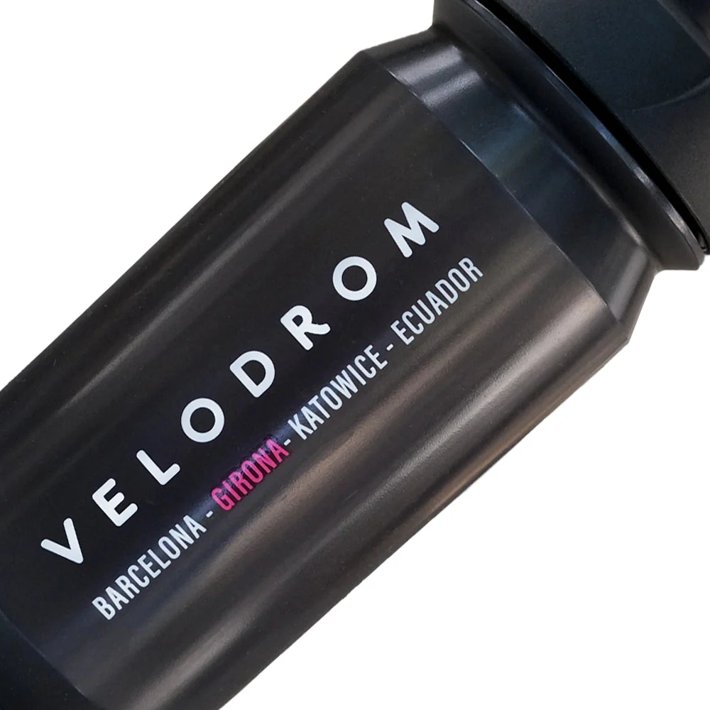 VELODROM VCC Bidon Girona Insignia Edition - Black/Pink - Image 4