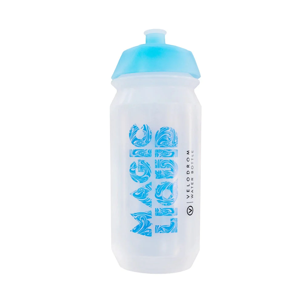 VELODROM VCC Bidon Magic - Transparent/Light Blue 3.0 - Image 2