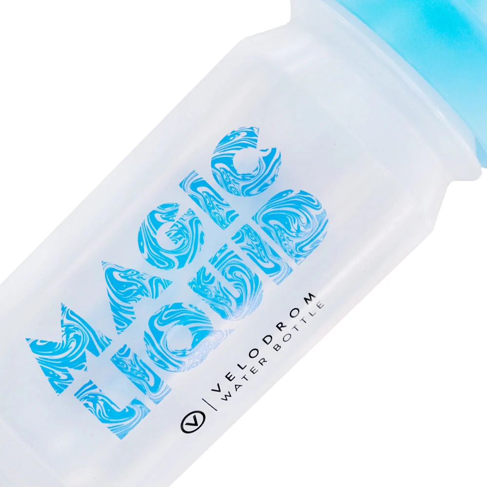 VELODROM VCC Bidon Magic - Transparent/Light Blue 3.0 - Image 3