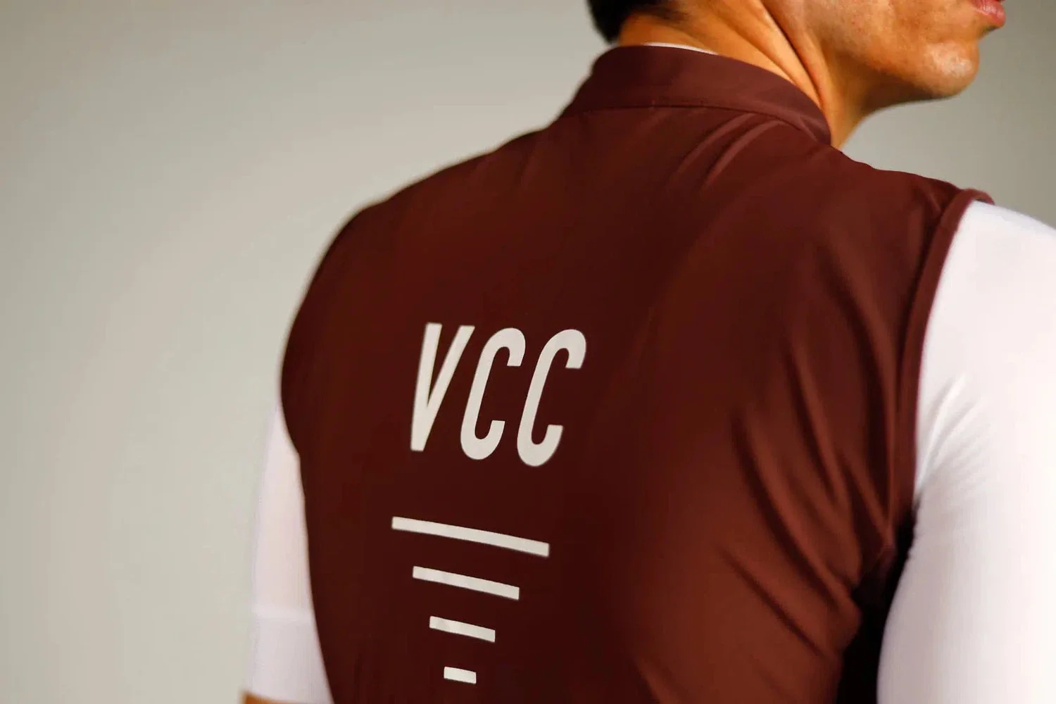VELODROM VCC Drifter Gilet - Burgundy - Image 5