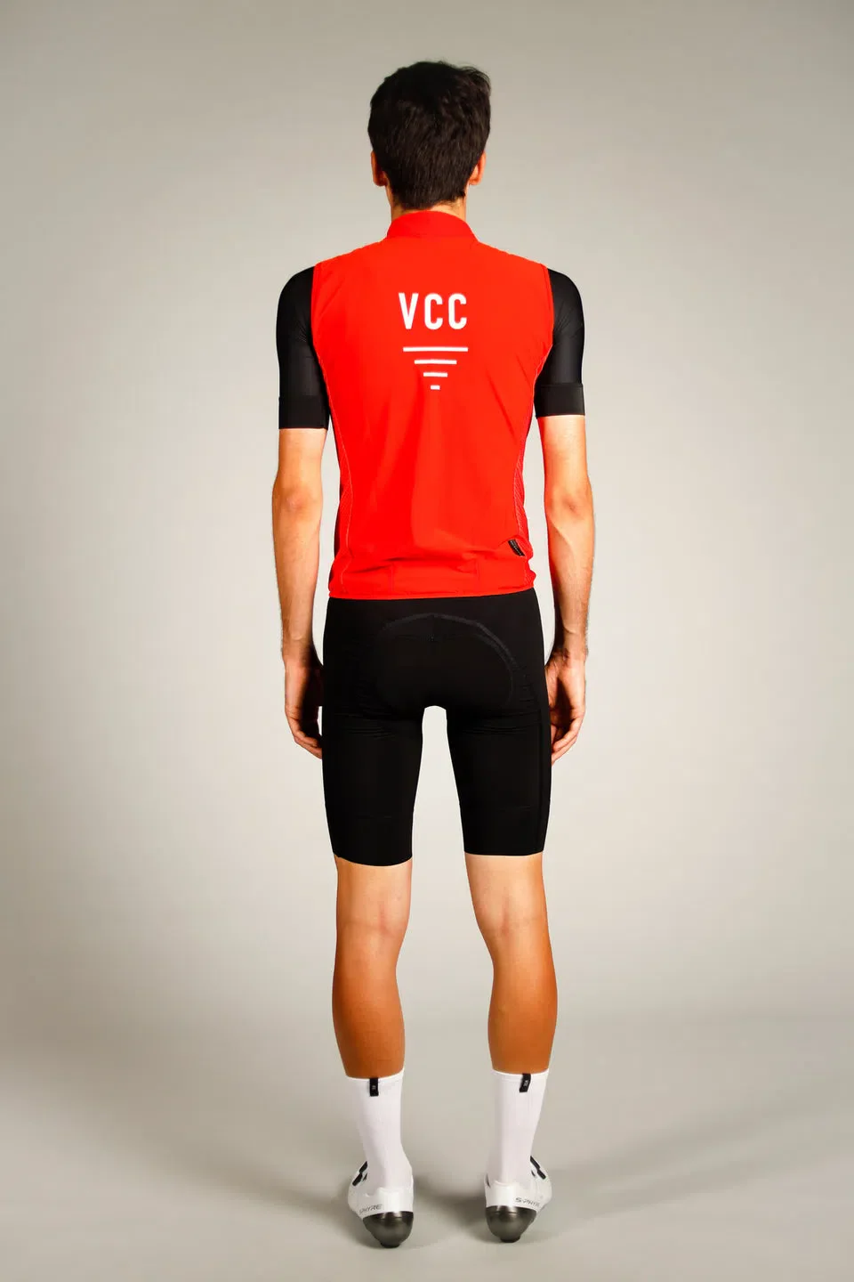 VELODROM VCC Drifter Gilet - Deep Orange - Image 4