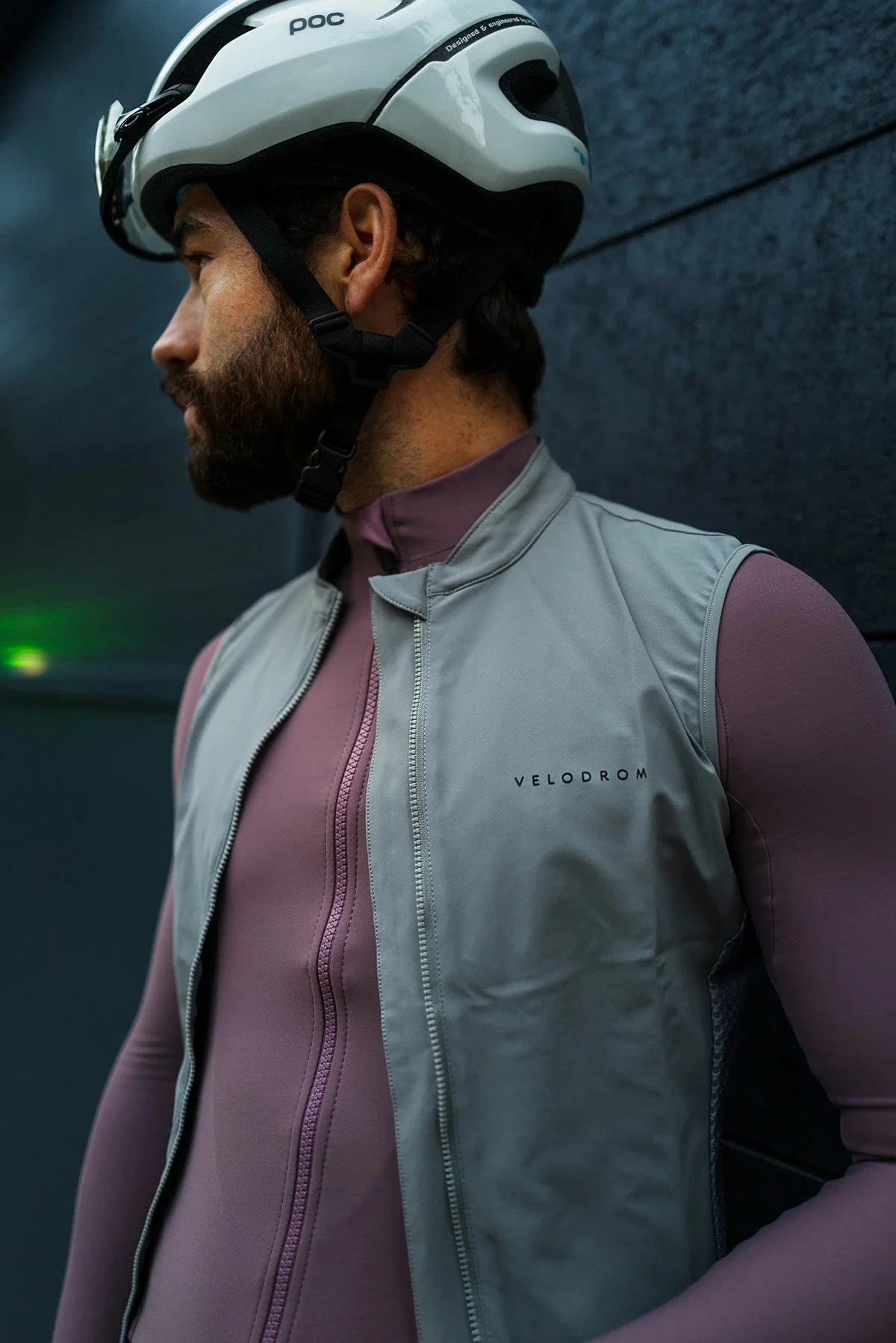 VELODROM VCC Drifter 2.0 Gilet - Grey - Image 3