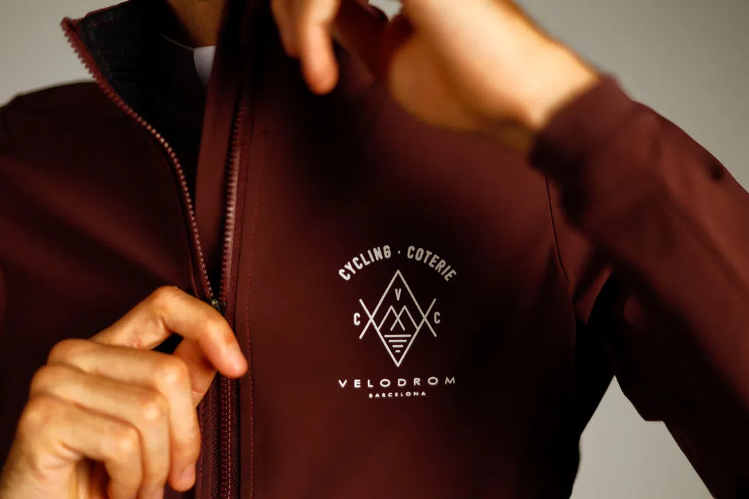 VELODROM VCC Drifter Jacket - Burgundy - Image 3