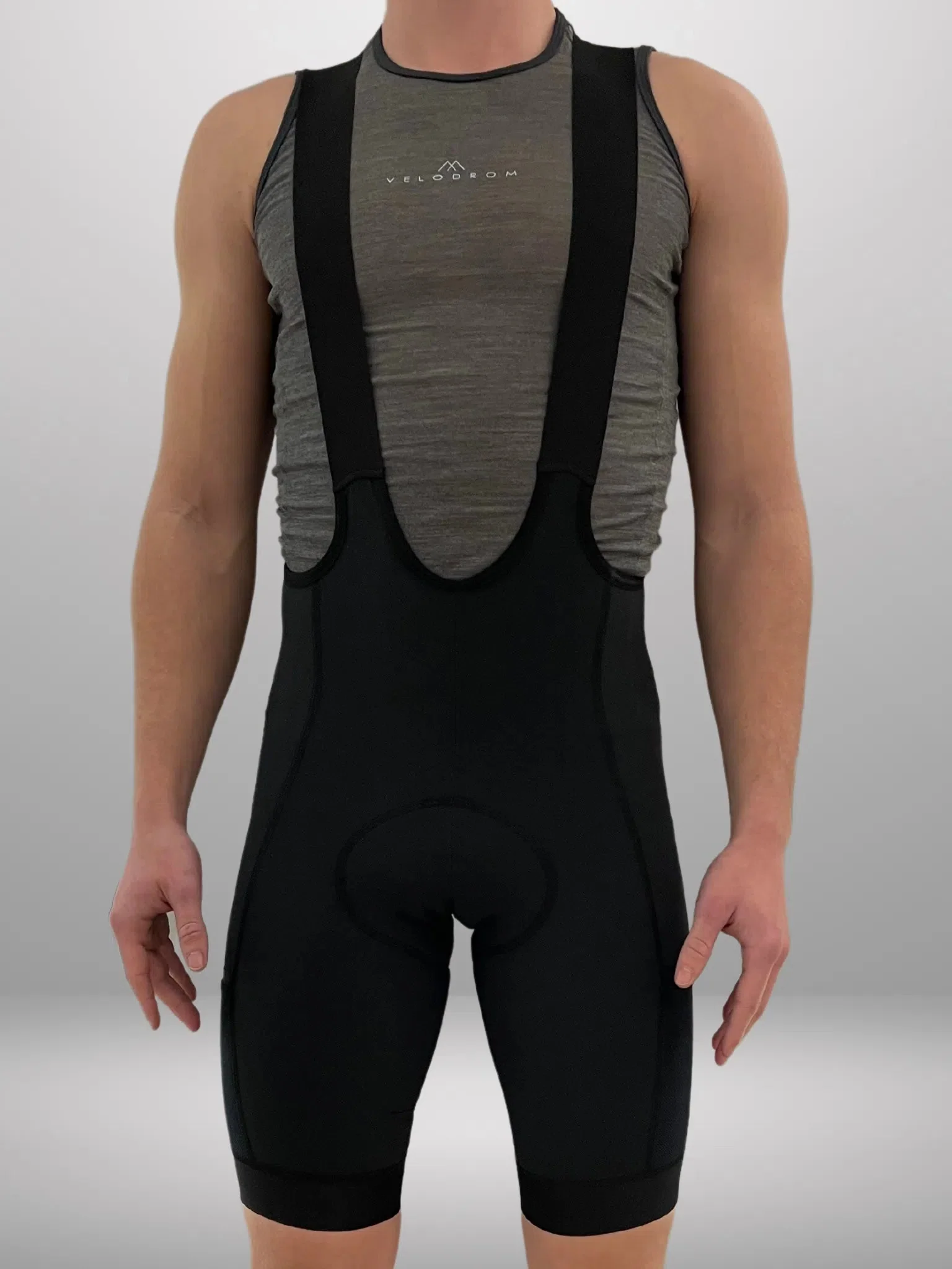 VELODROM Cargo Bib Shorts - Classic Black - Image 5