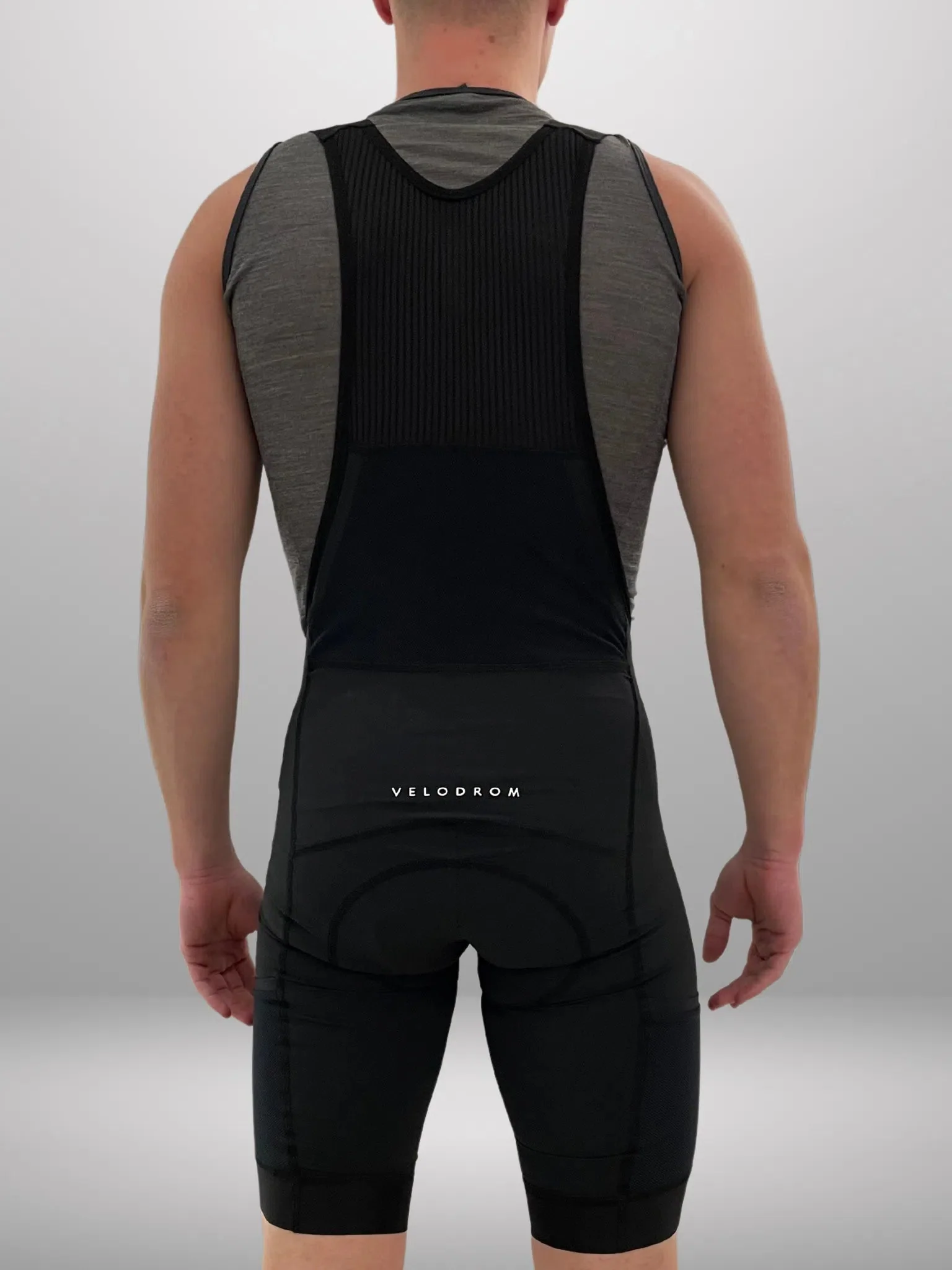 VELODROM Cargo Bib Shorts - Classic Black - Image 6