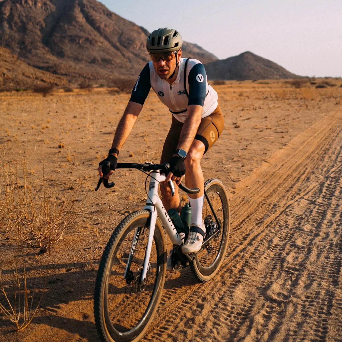 VELODROM RaceDay Jersey - Off White/Navy - Image 3